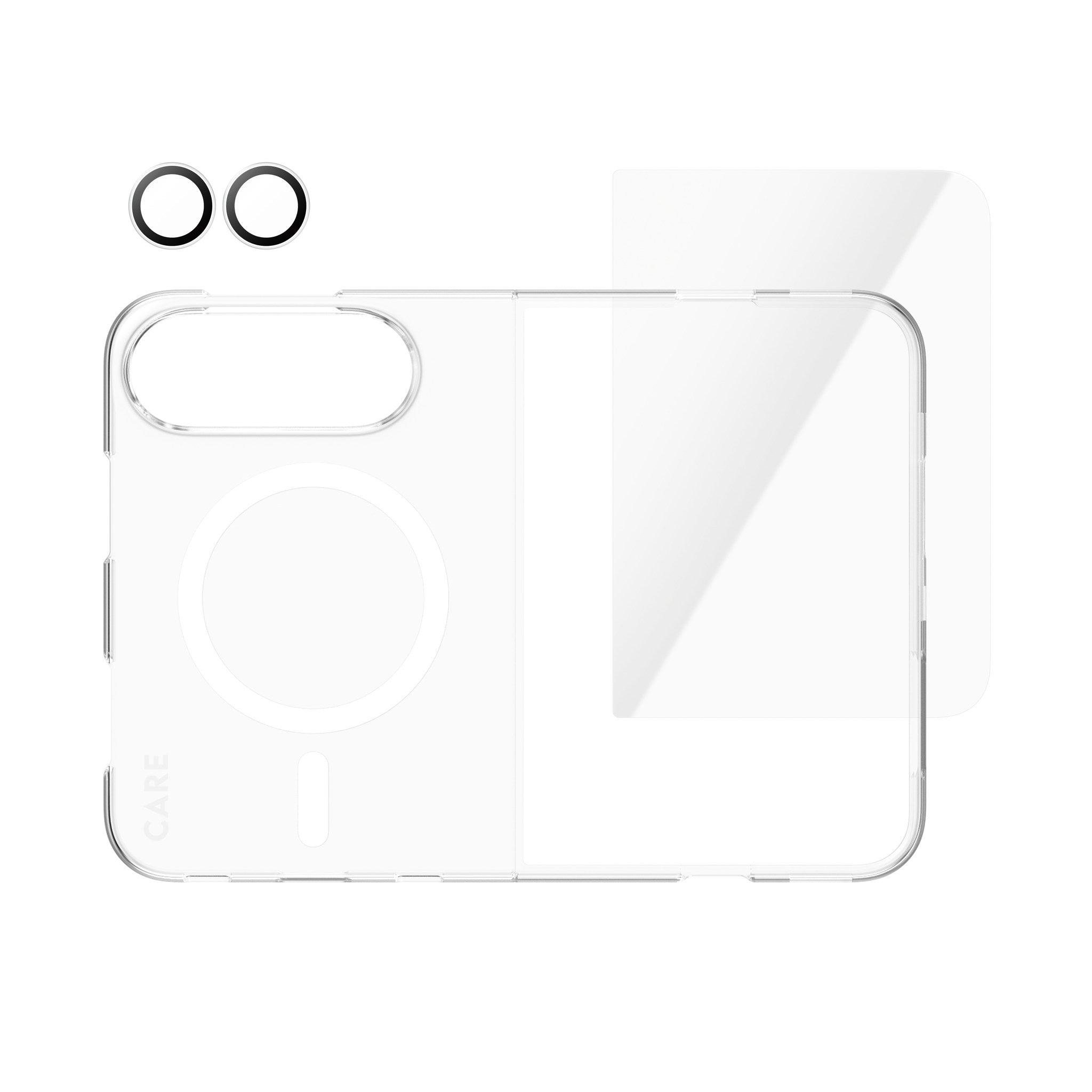 PanzerGlass® | CARE™ by PanzerGlass® 3-i-1 Flagship Pakke iPhone 2026 Fold