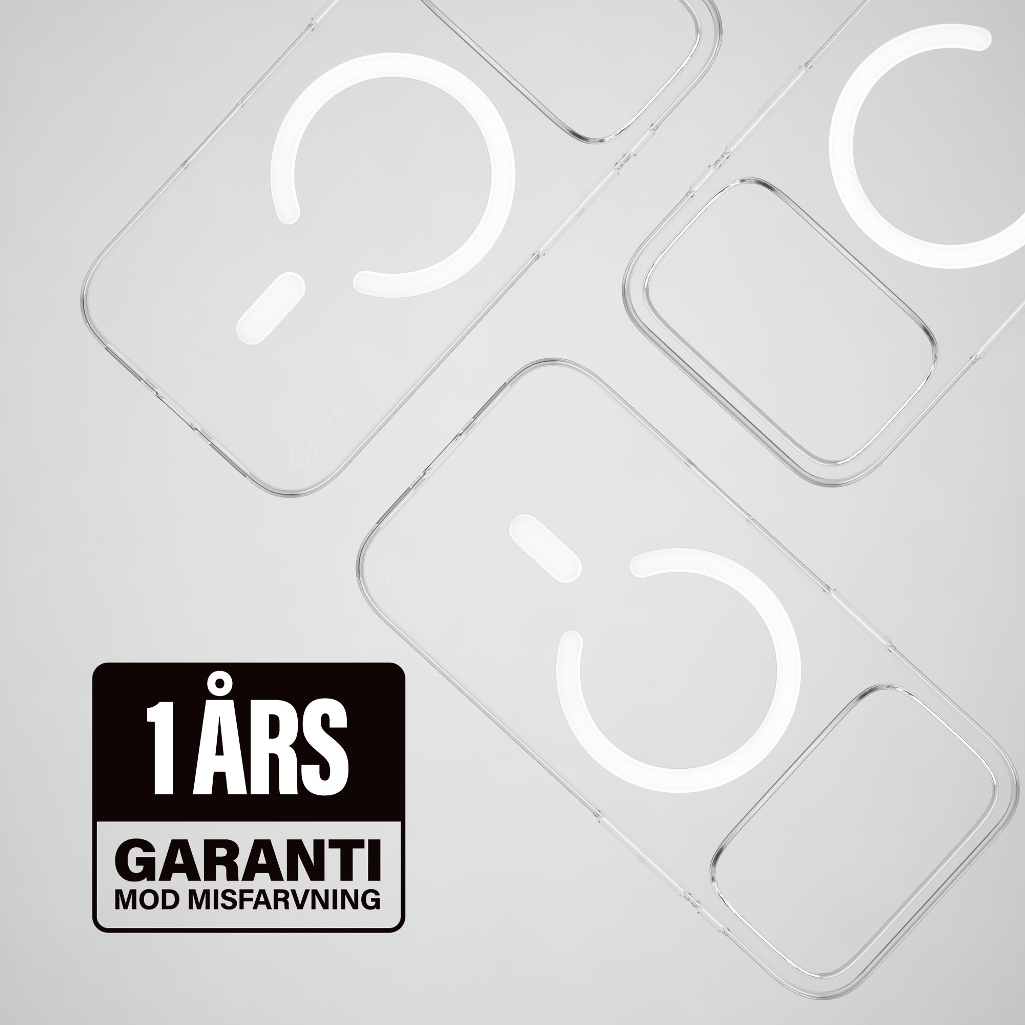 CARE™ by PanzerGlass® SL1M Case Transparent m. MagSafe iPhone 18 Pro | 17 Pro