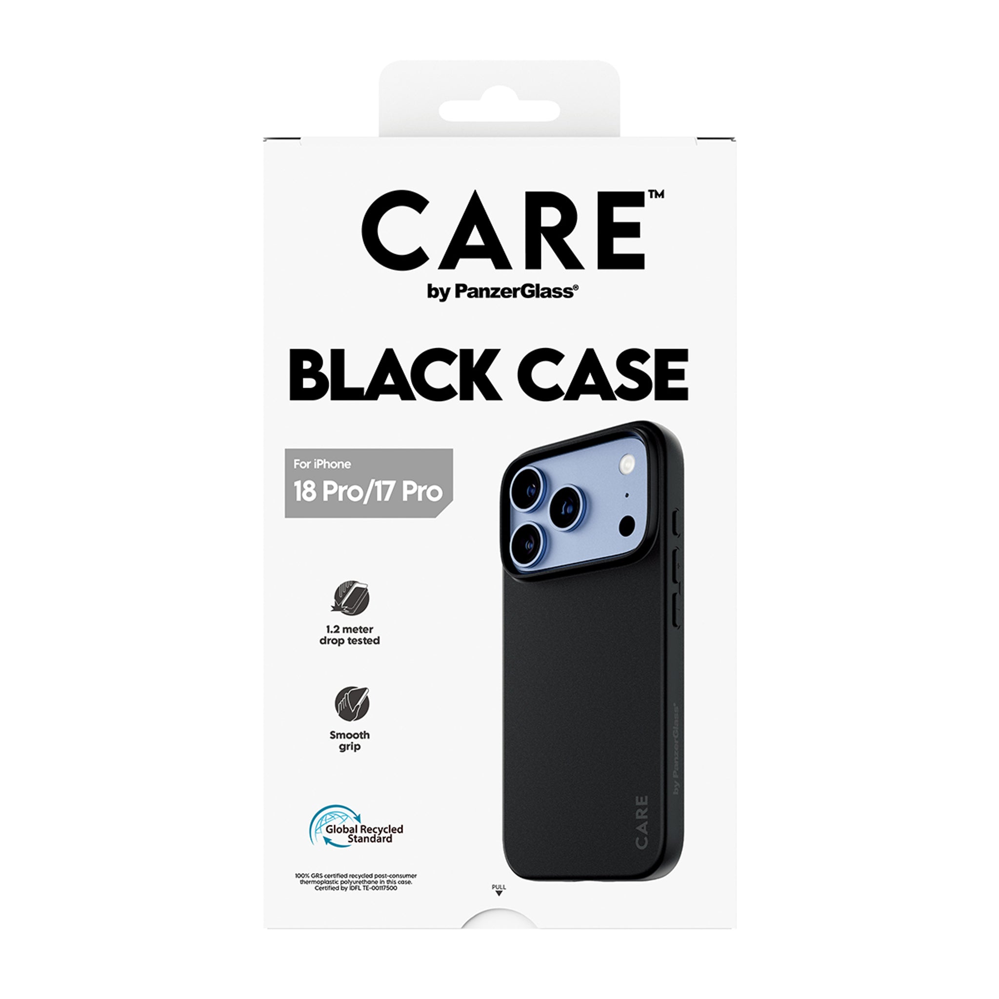 CARE™ by PanzerGlass® TPU Case Sort iPhone 18 Pro | 17 Pro
