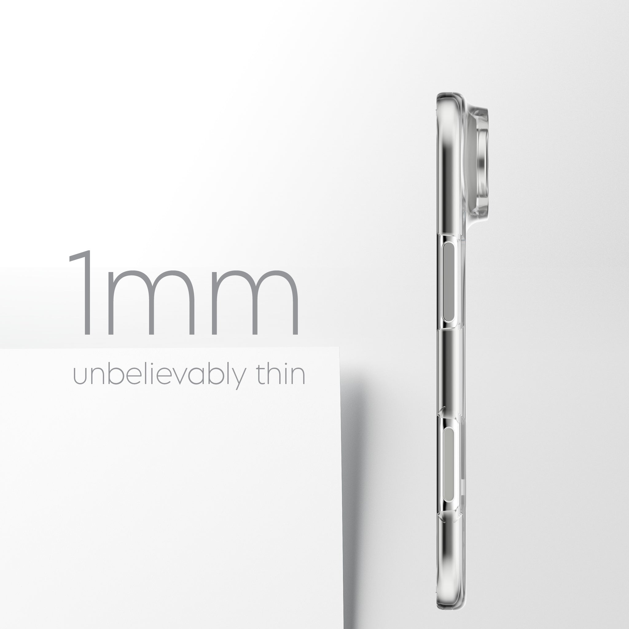 CARE™ by PanzerGlass® SL1M Case Transparent m. Hvid MagSafe iPhone Duo