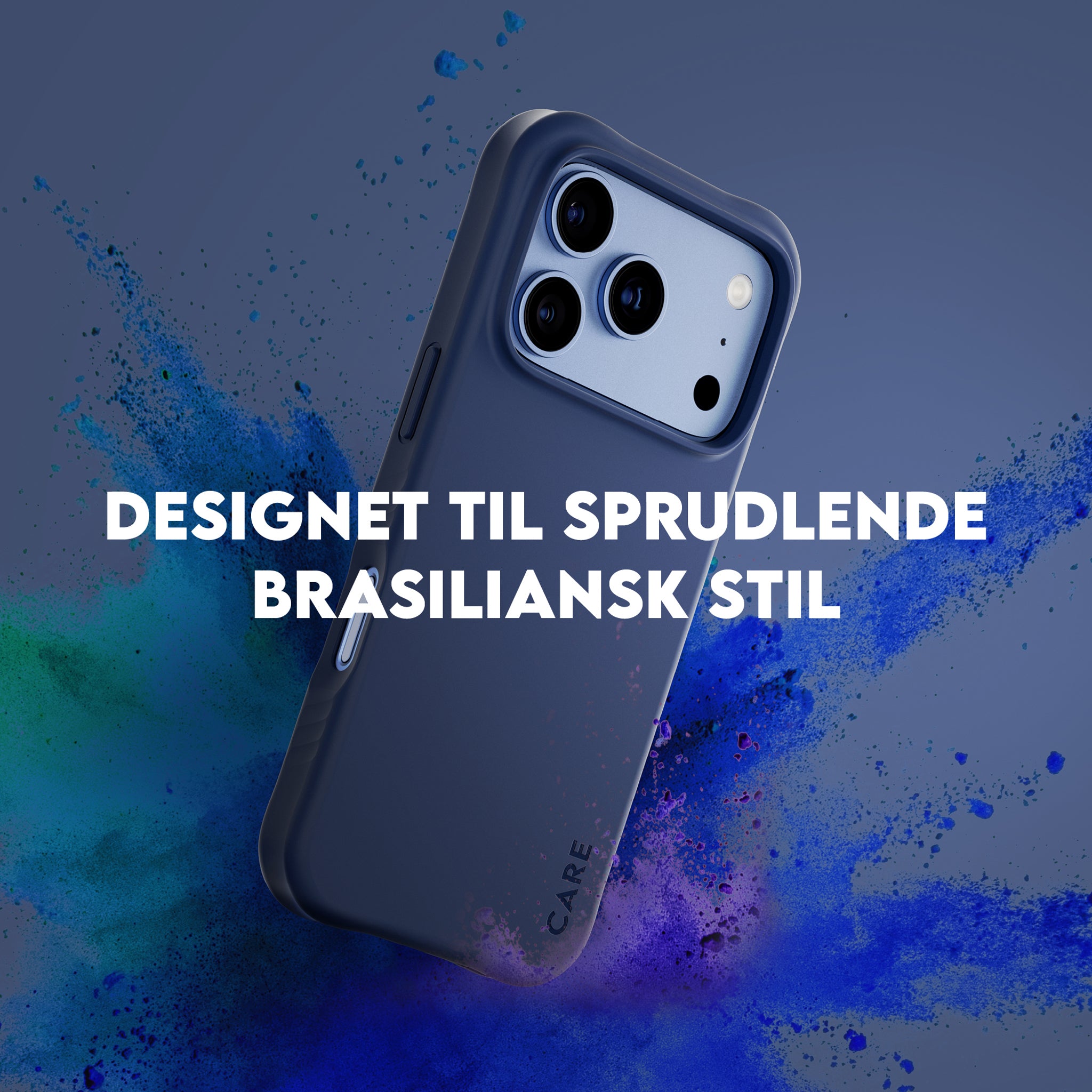 CARE™ by PanzerGlass® Samba Case Italian Blue m. MagSafe iPhone 18 Pro Max | 17 Pro Max