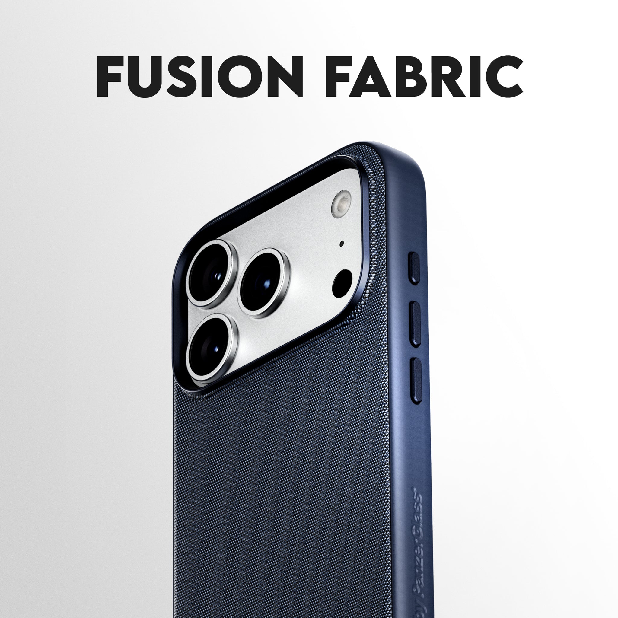 CARE™ by PanzerGlass® Fusion Fabric Case Blå m. MagSafe iPhone 18 Pro Max | 17 Pro Max