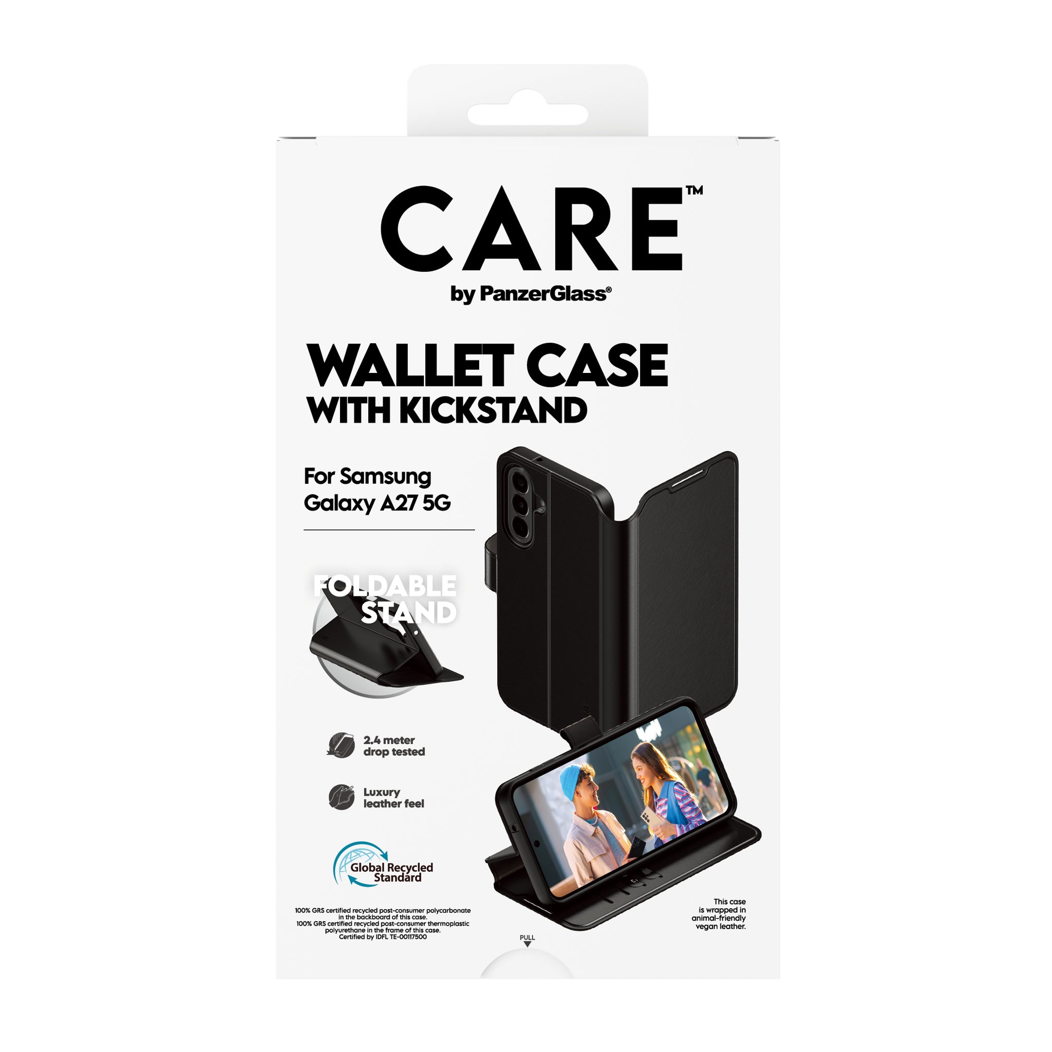 CARE™ by PanzerGlass® Wallet Case m. Kickstand Samsung Galaxy A27 5G
