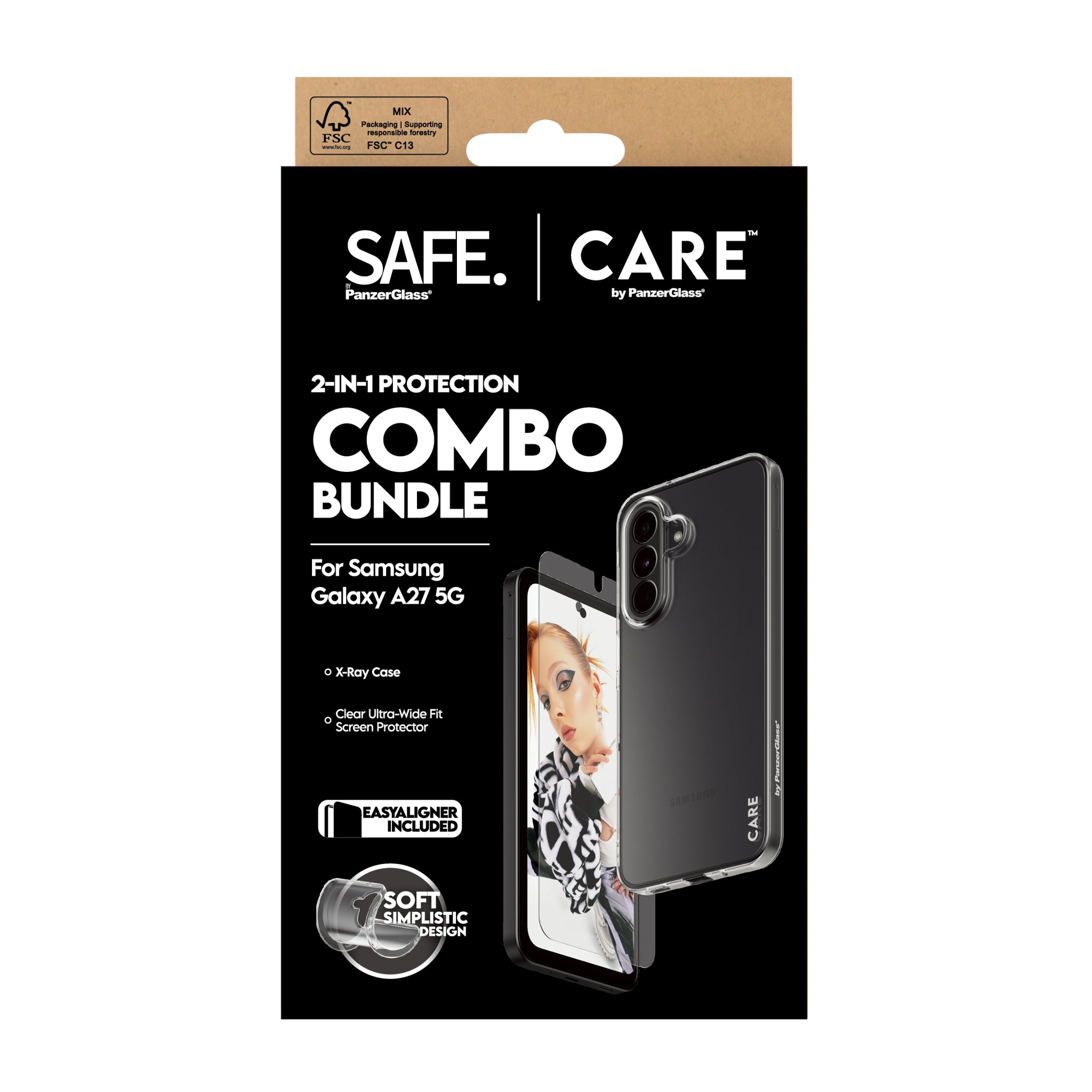 CARE™ by PanzerGlass® 2-in-1 Bundle Samsung Galaxy A27 5G