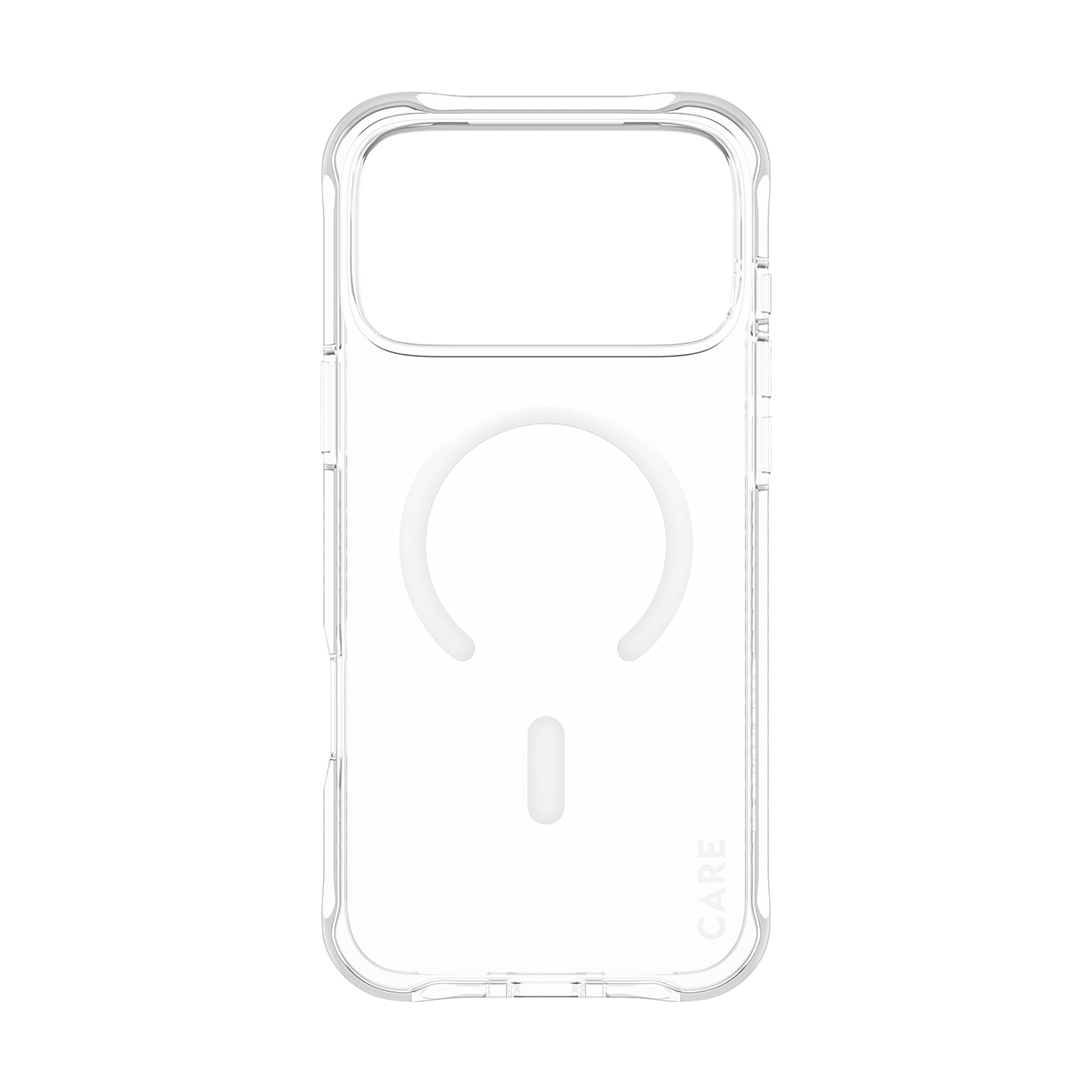 CARE™ by PanzerGlass® Samba Case Transparent m. Hvid MagSafe iPhone 18 Pro Max | 17 Pro Max