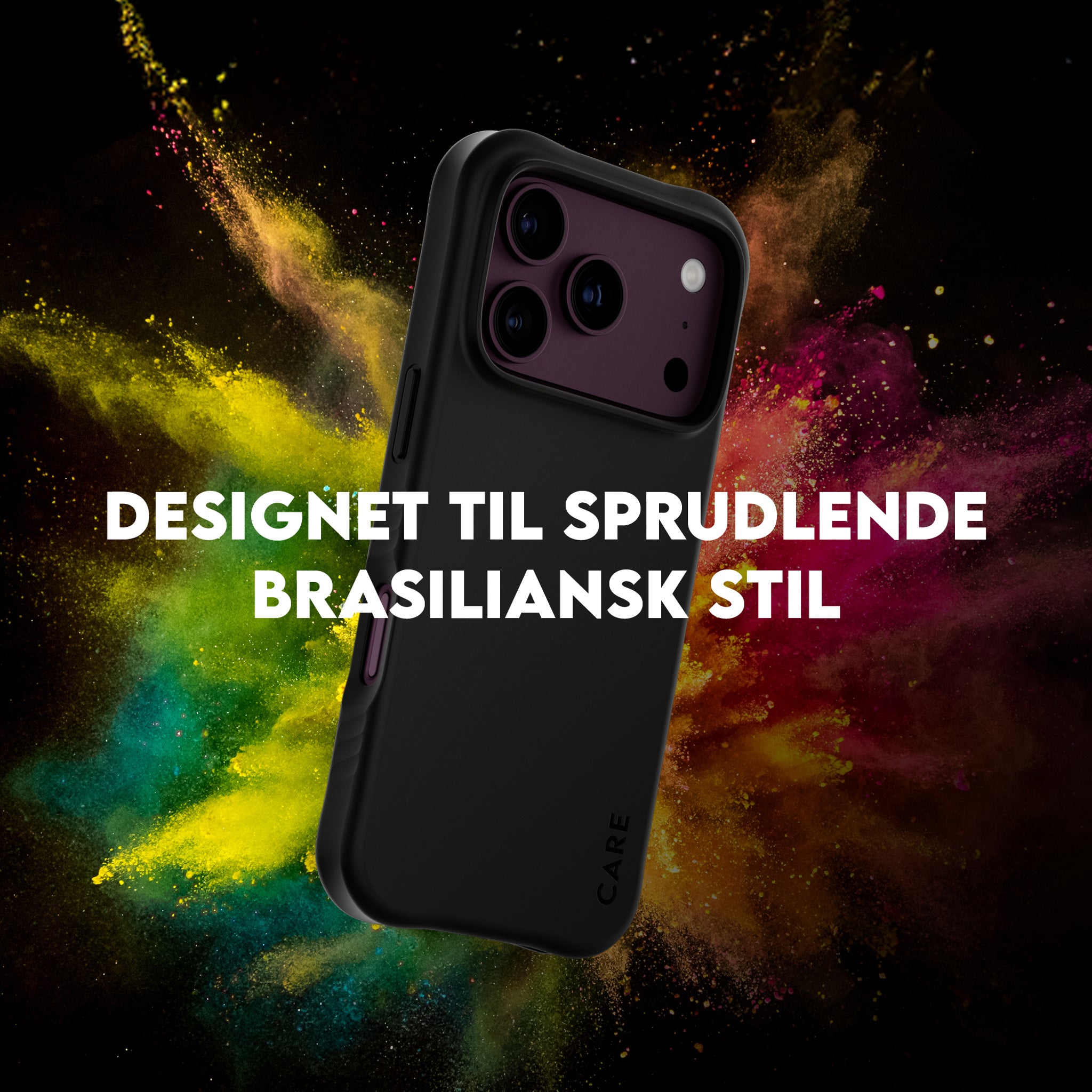 CARE™ by PanzerGlass® Samba Case Sort m. MagSafe iPhone 18 Pro | 17 Pro