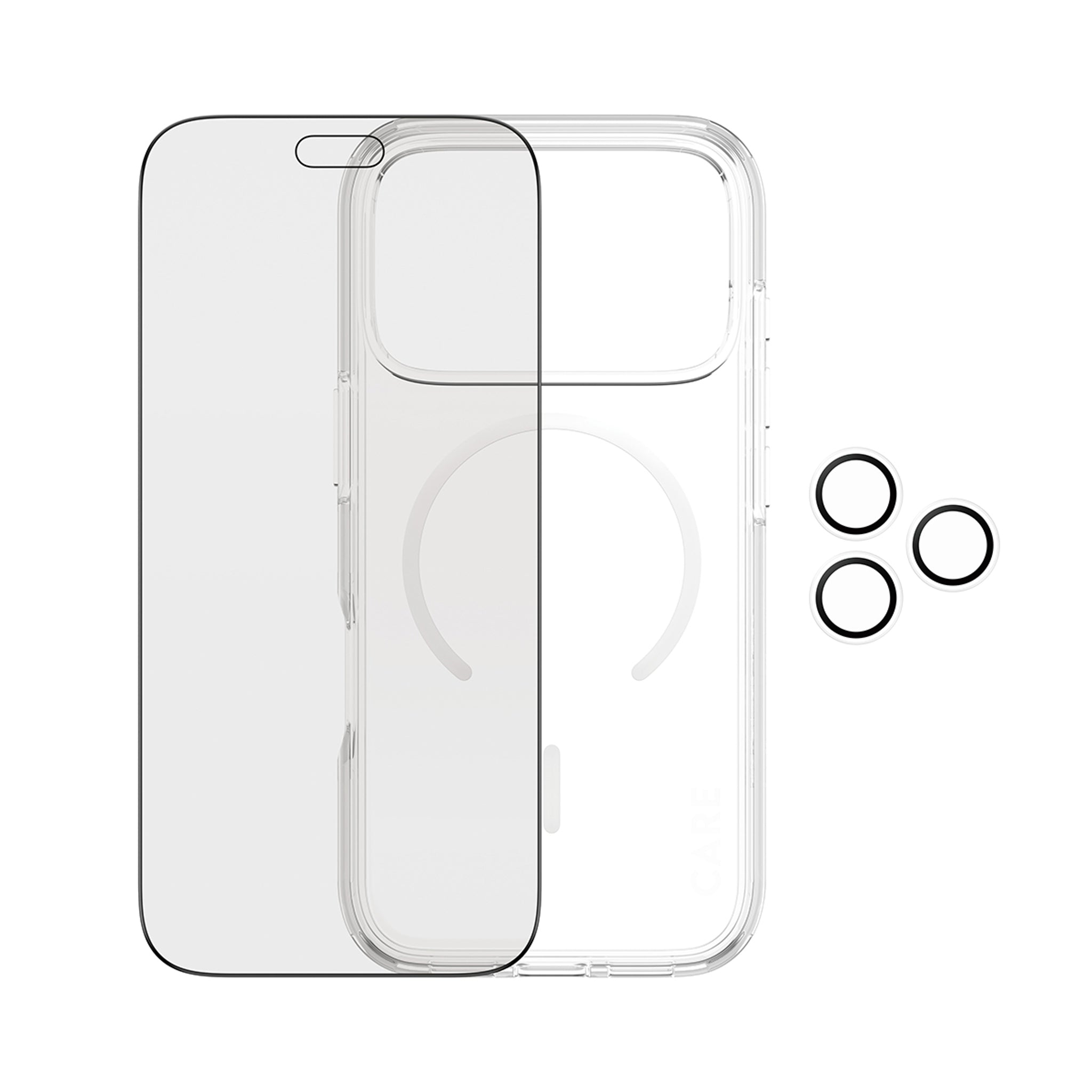 PanzerGlass® | CARE™ by PanzerGlass® Privacy Flagship 3-in-1 Pakke iPhone 18 Pro