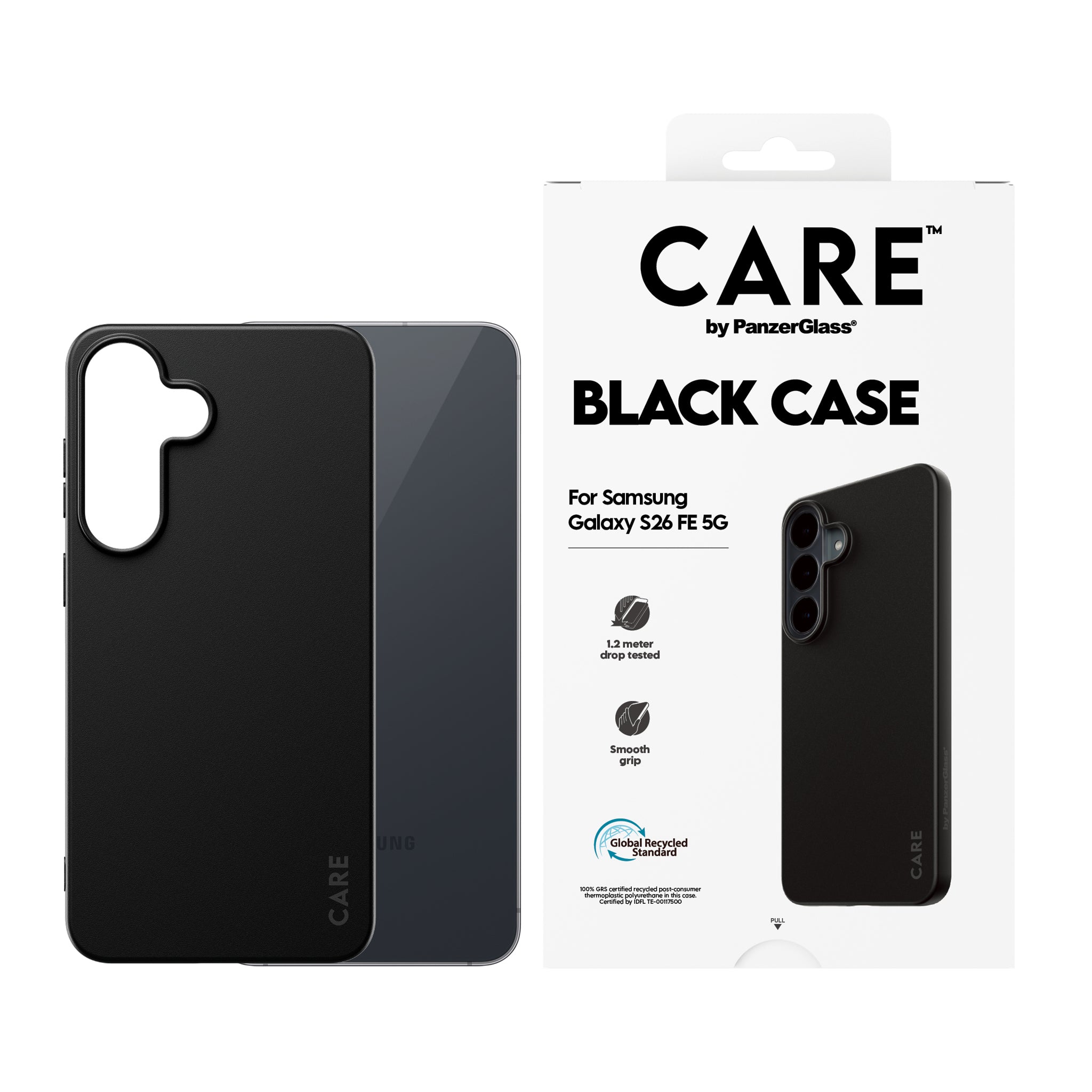 CARE™ by PanzerGlass® TPU Case Sort Samsung Galaxy S26 FE 5G