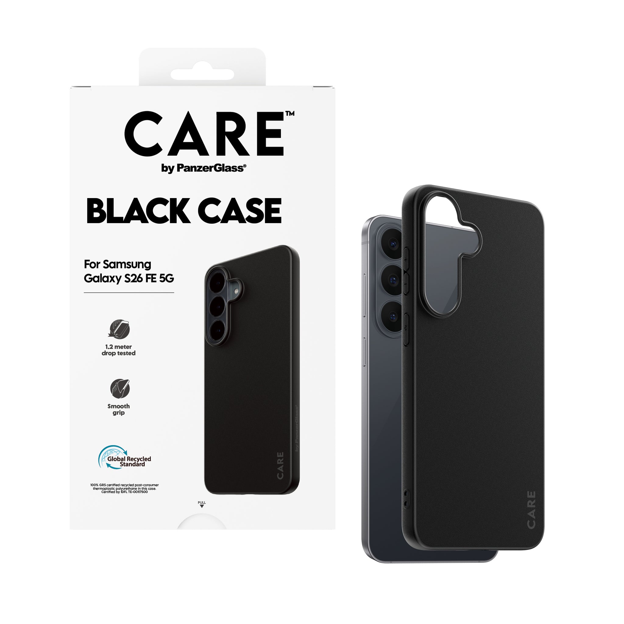 CARE™ by PanzerGlass® TPU Case Sort Samsung Galaxy S26 FE 5G