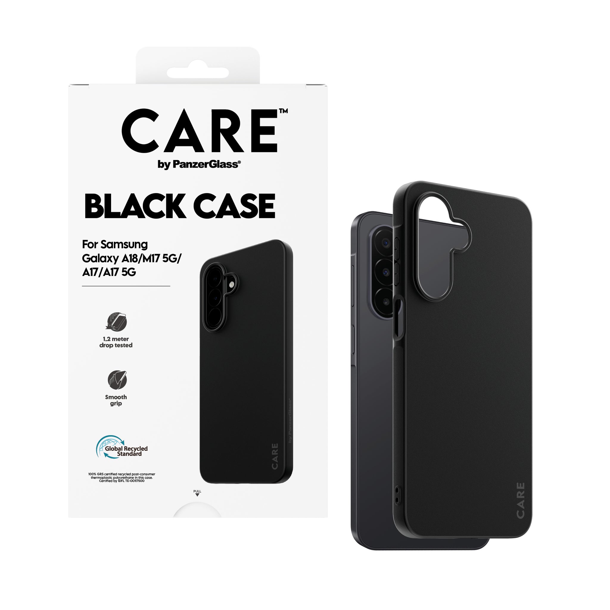 CARE™ by PanzerGlass® TPU Case Sort Samsung Galaxy M17 5G | A17 | A17 5G
