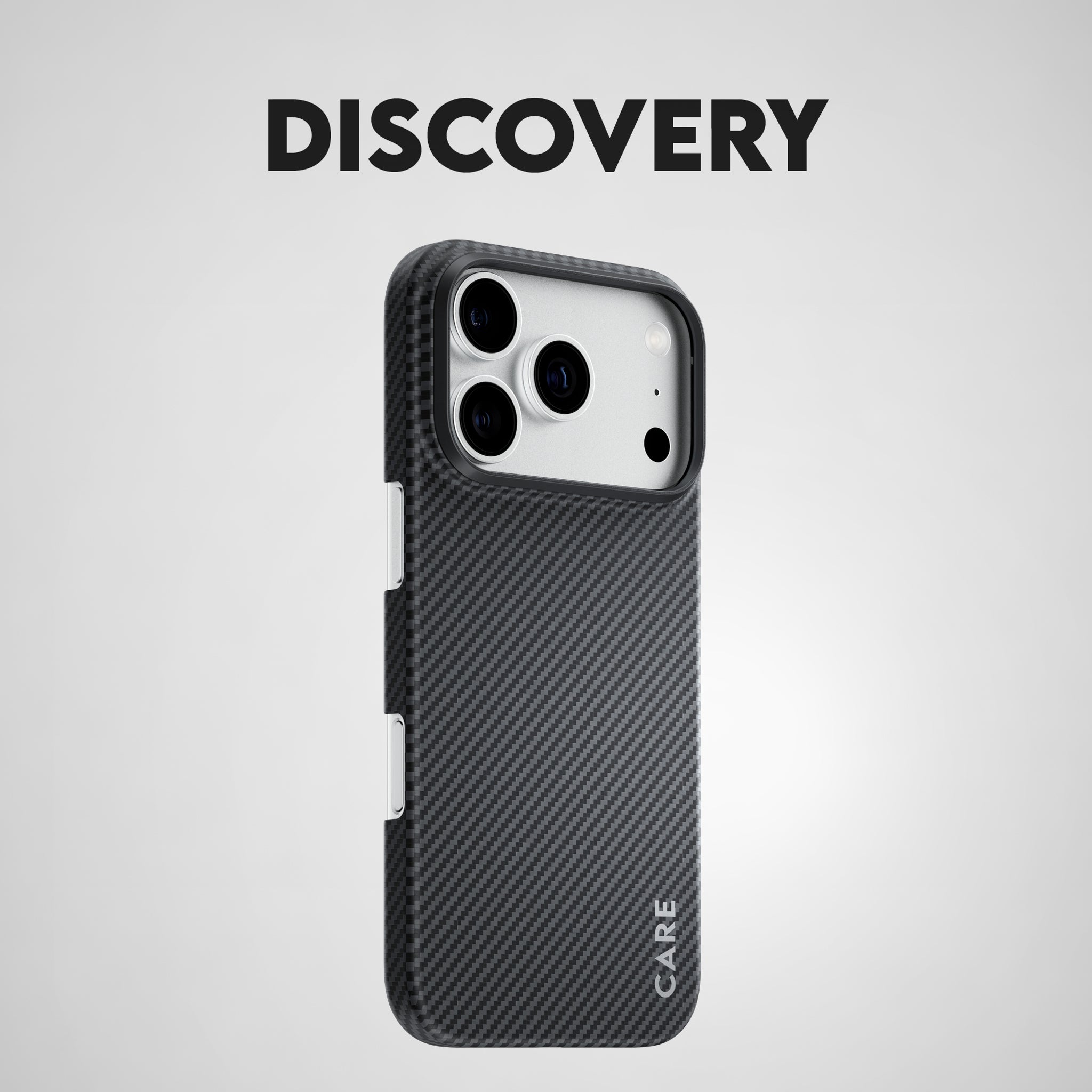 CARE™ by PanzerGlass® Discovery Case Sort & Grå m. MagSafe iPhone 18 Pro Max | 17 Pro Max