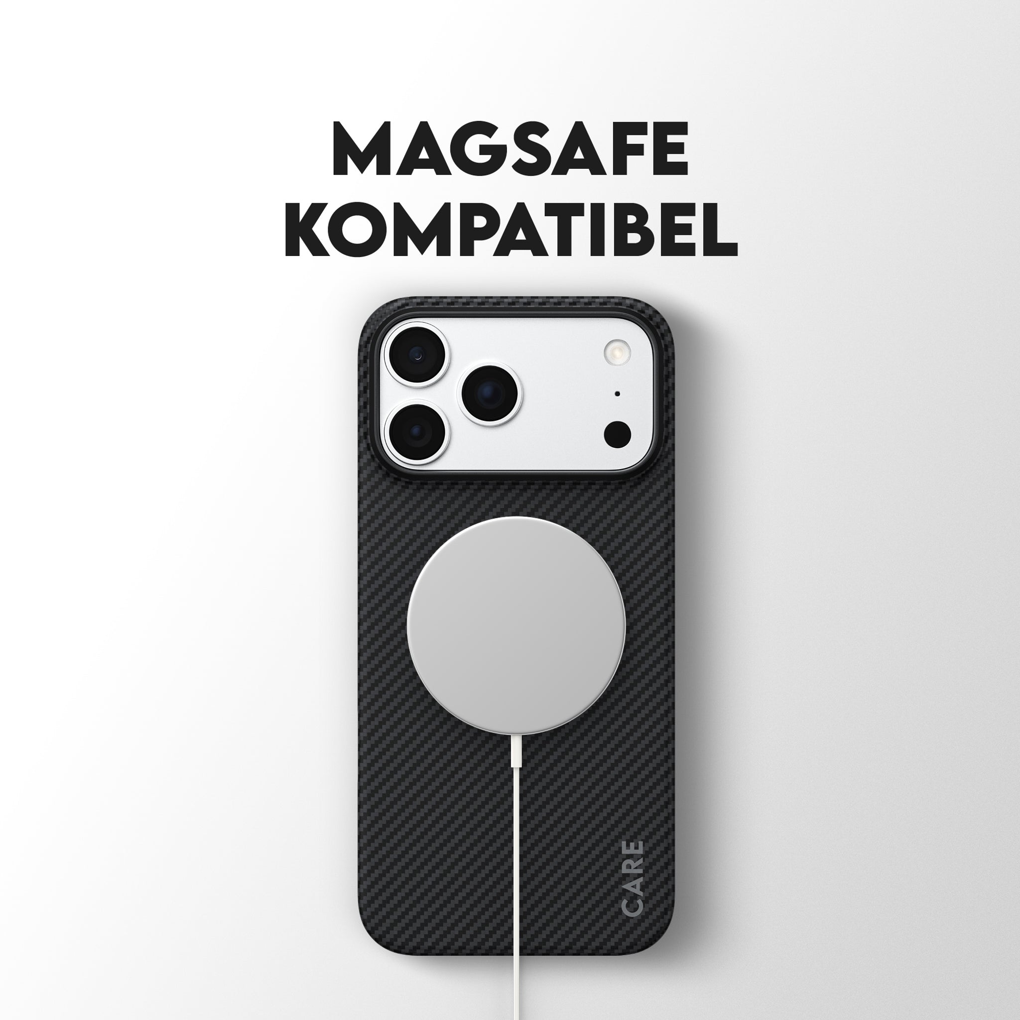 CARE™ by PanzerGlass® Discovery Case Sort & Grå m. MagSafe iPhone 18 Pro Max | 17 Pro Max
