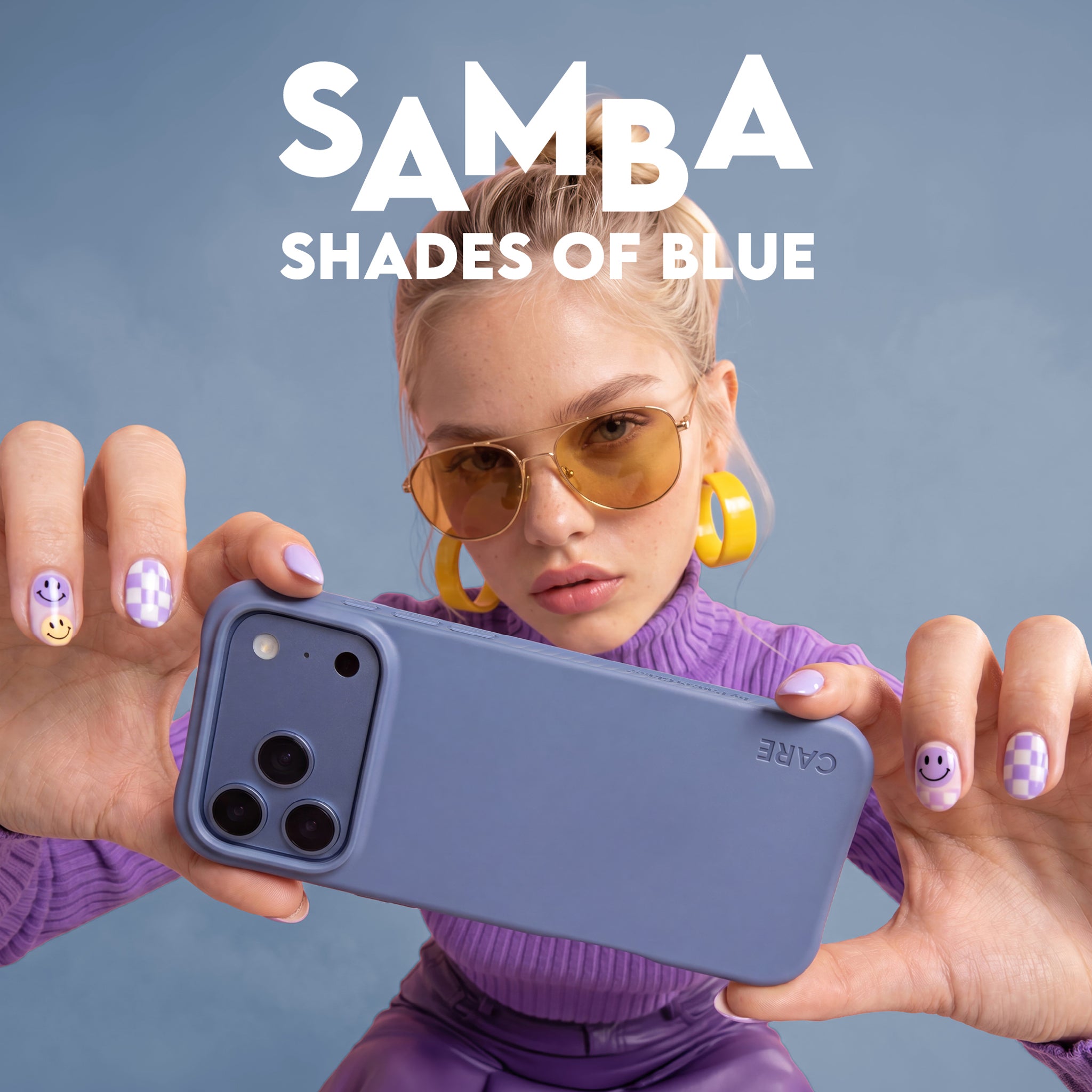 CARE™ by PanzerGlass® Samba Case Shades of Blue m. MagSafe iPhone 18 Pro Max | 17 Pro Max