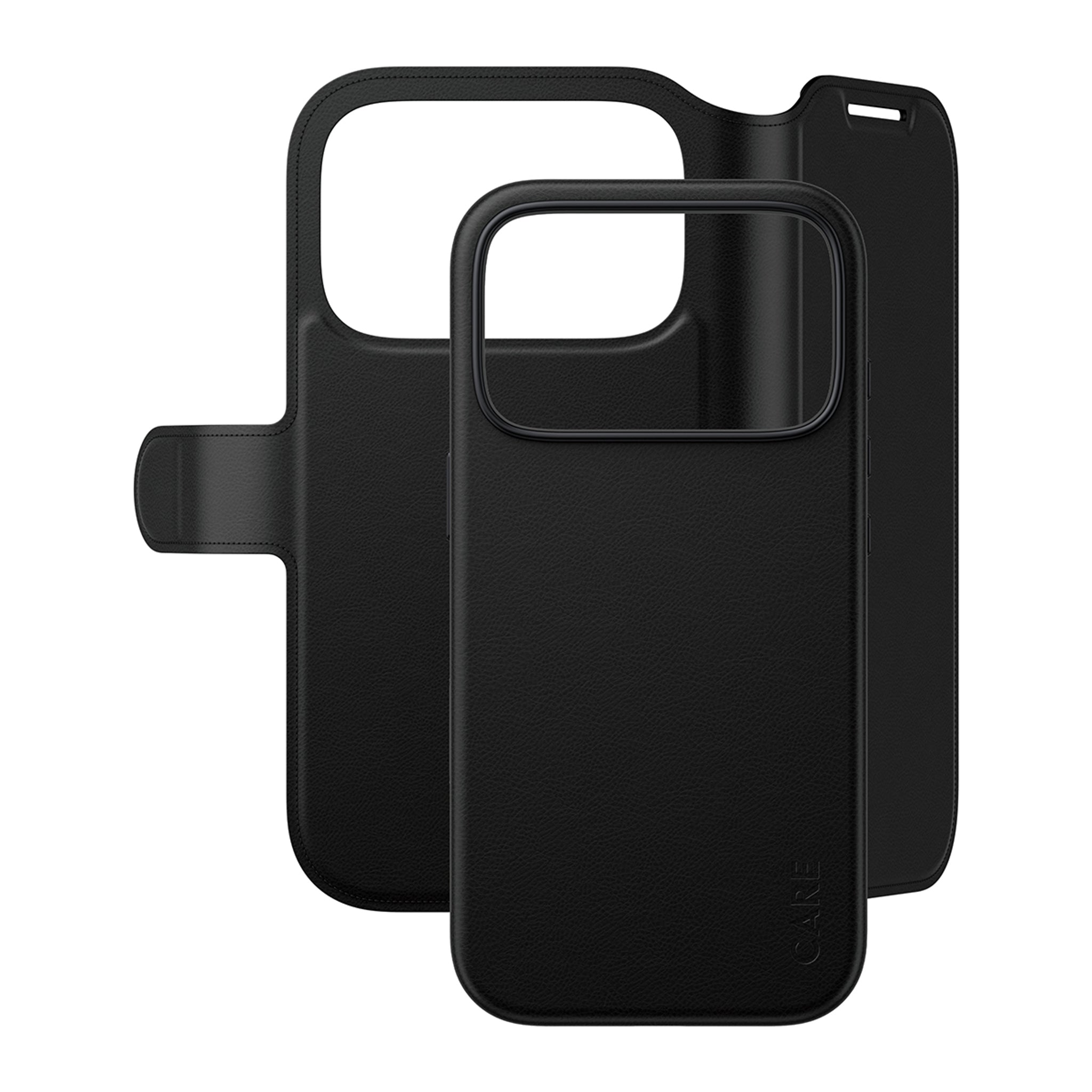CARE™ by PanzerGlass® Tango 2-i-1 Wallet Case Sort m. MagSafe iPhone 18 Pro | 17 Pro