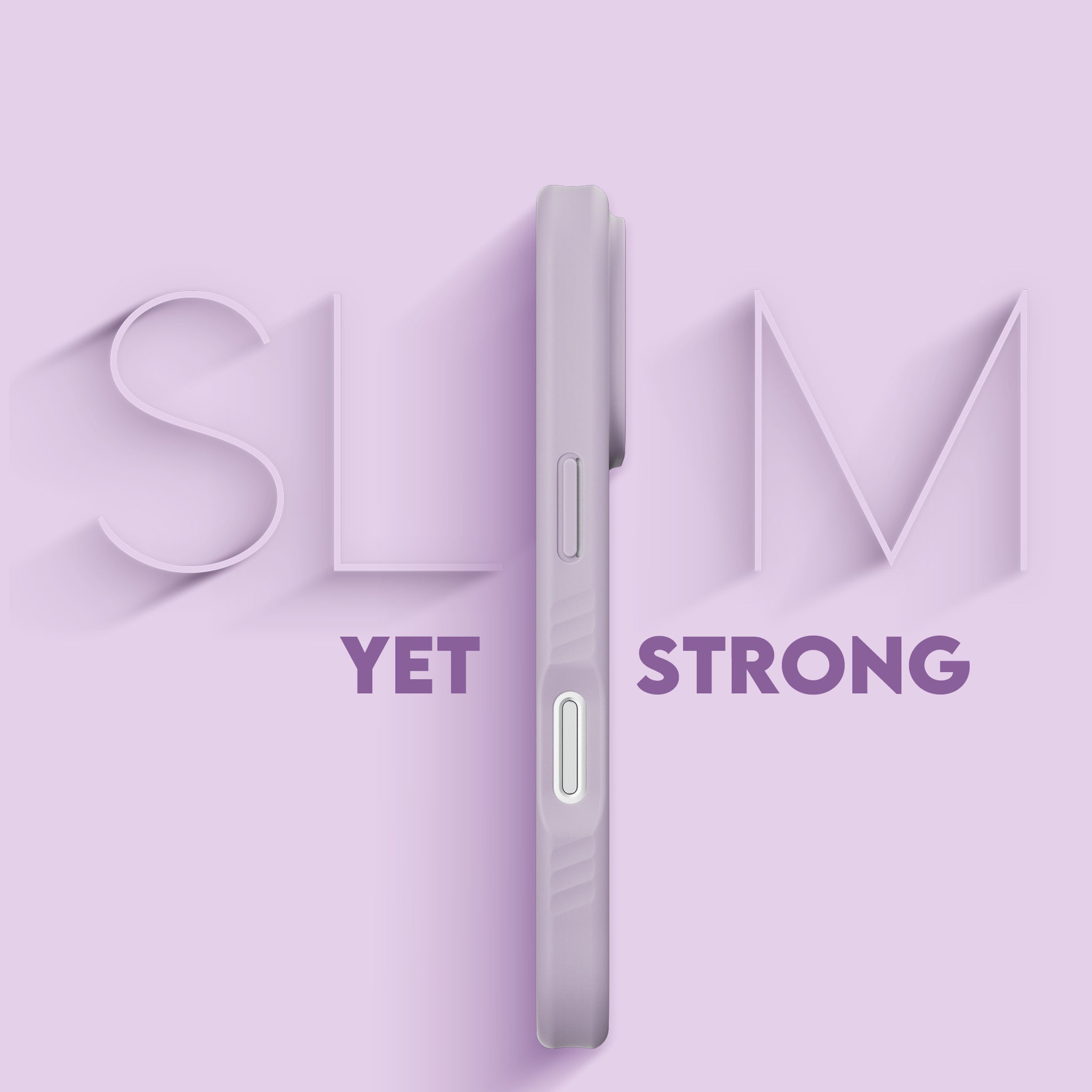 CARE™ by PanzerGlass® Samba Case Rich Lavender m. Hvid MagSafe iPhone 18 Pro Max | 17 Pro Max