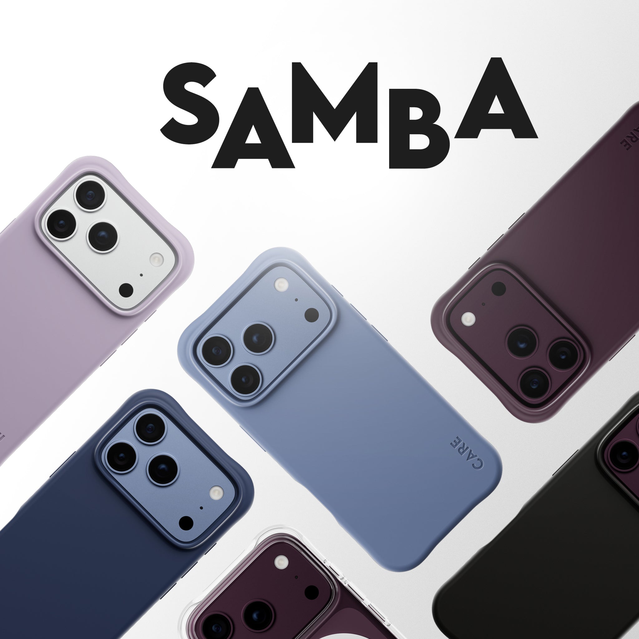 CARE™ by PanzerGlass® Samba Case Rich Lavender m. Hvid MagSafe iPhone 18 Pro Max | 17 Pro Max