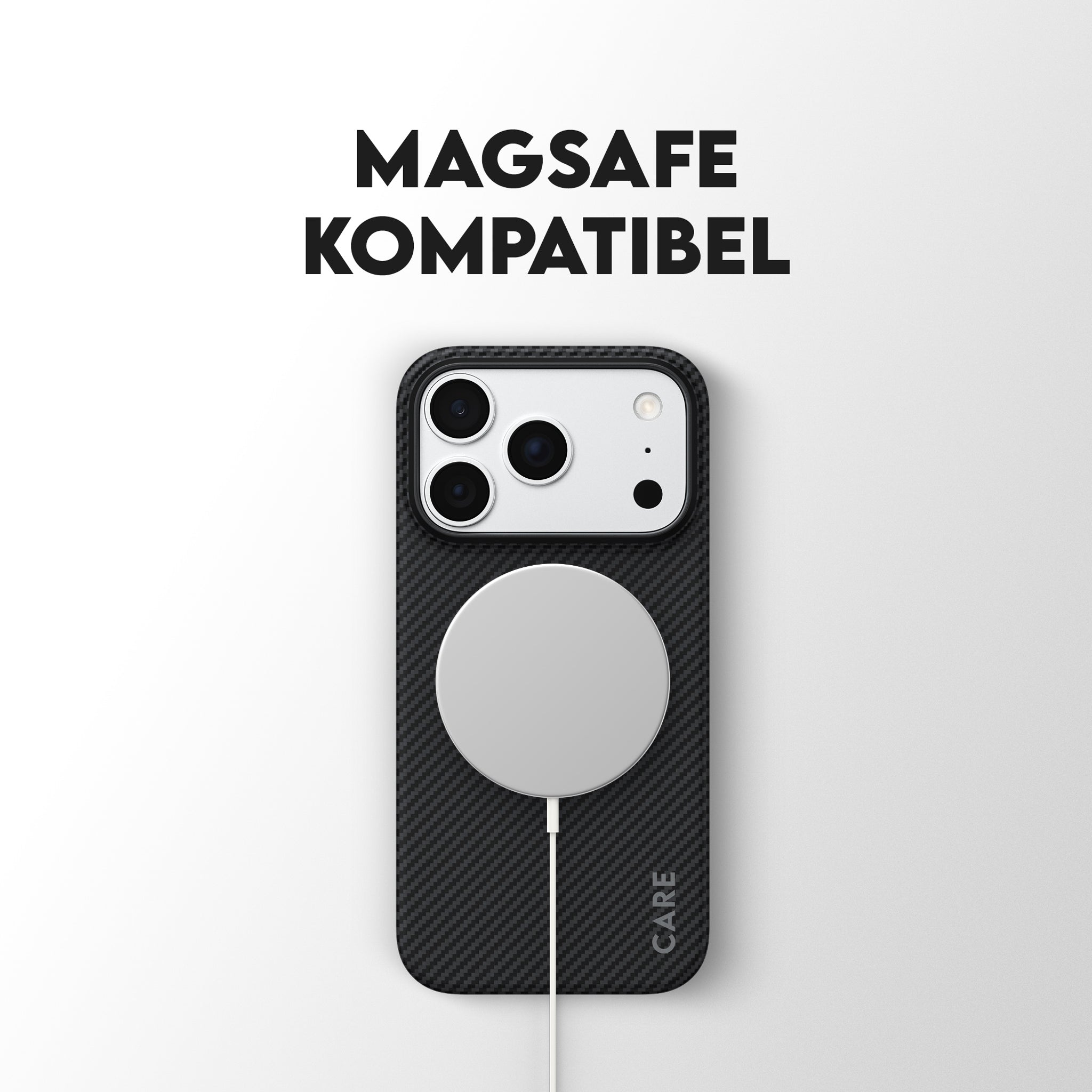 CARE™ by PanzerGlass® Discovery Case Sort & Grå m. MagSafe iPhone 18 Pro | 17 Pro