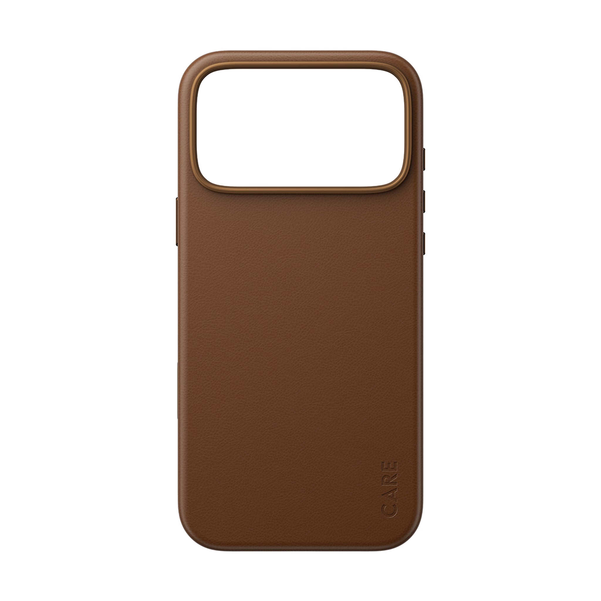 CARE™ by PanzerGlass® Solo Vegan Leather Case Brun m. MagSafe iPhone 18 Pro Max | 17 Pro Max
