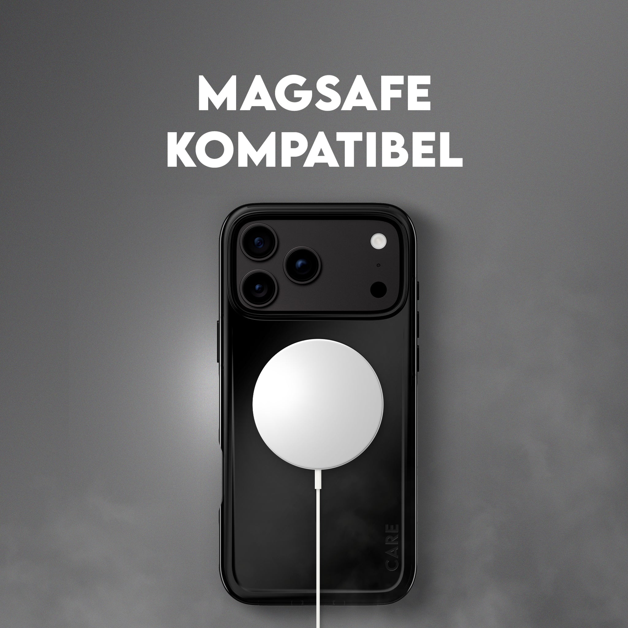 CARE™ by PanzerGlass® Smokey Case m. Sort MagSafe iPhone 18 Pro Max | 17 Pro Max