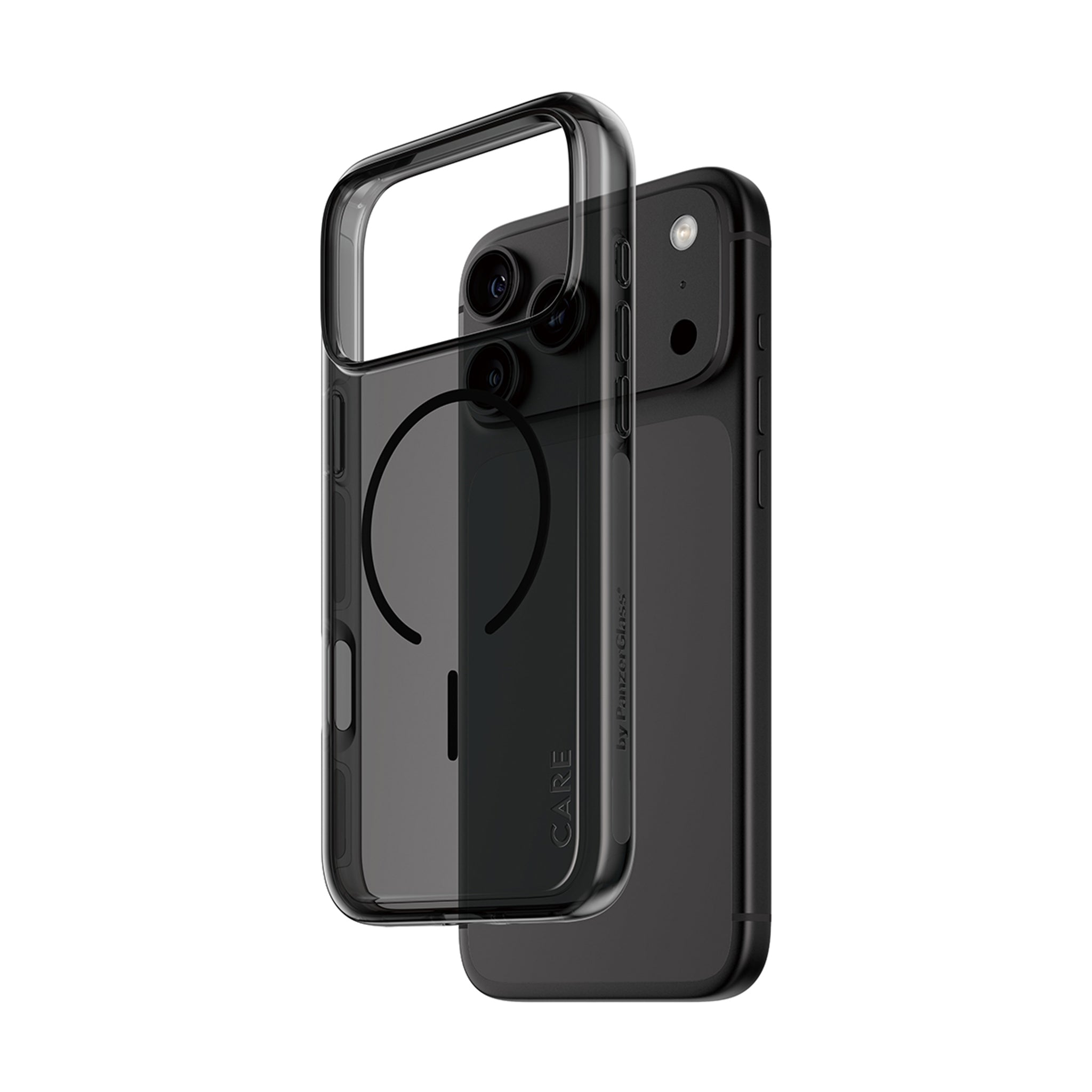CARE™ by PanzerGlass® Smokey Case m. Sort MagSafe iPhone 18 Pro Max | 17 Pro Max