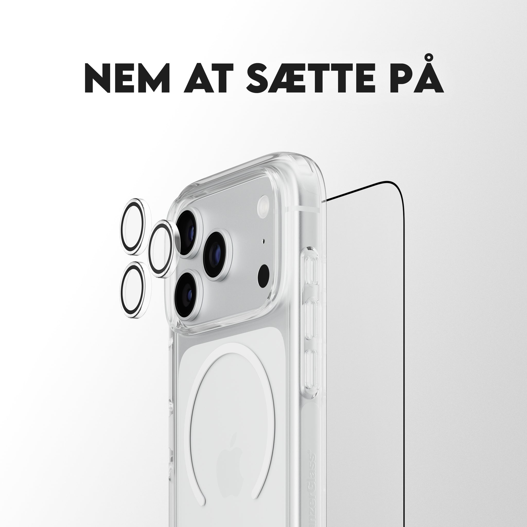 PanzerGlass® | CARE™ by PanzerGlass® Flagship 3-in-1 Pakke iPhone 18 Pro