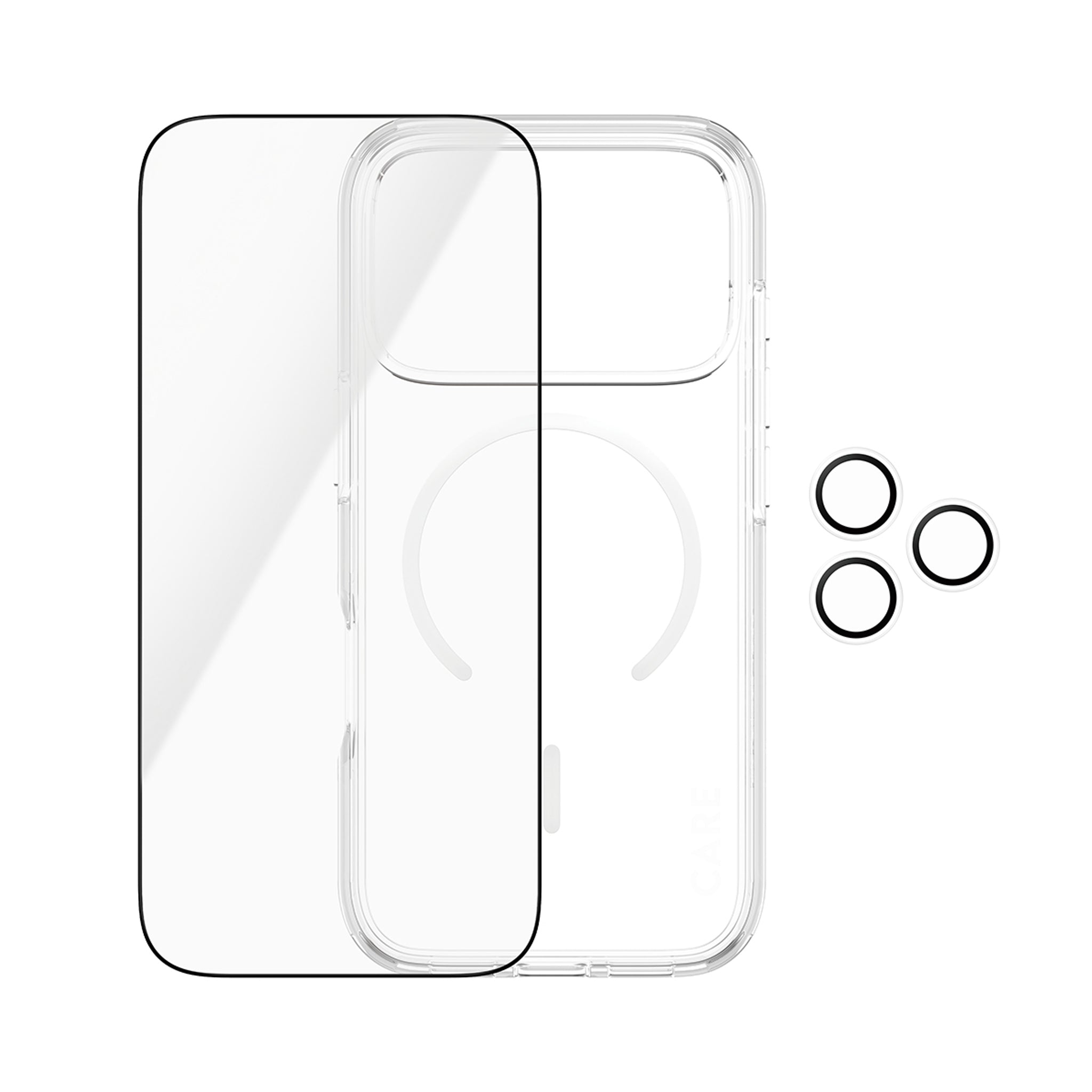 PanzerGlass® | CARE™ by PanzerGlass® Flagship 3-in-1 Pakke iPhone 18 Pro
