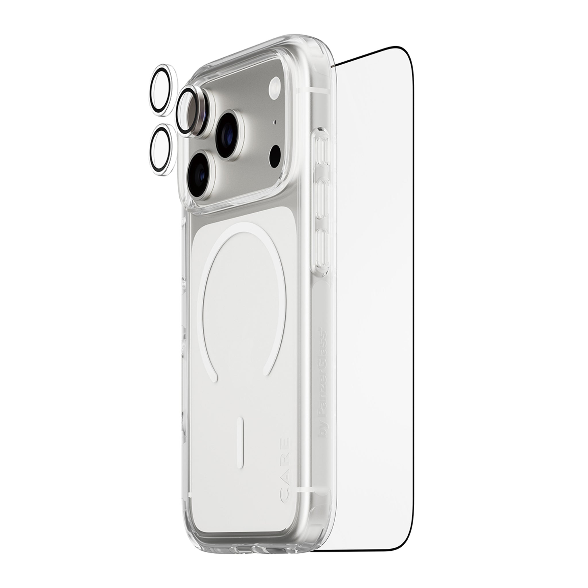 PanzerGlass® | CARE™ by PanzerGlass® Flagship 3-in-1 Pakke iPhone 18 Pro