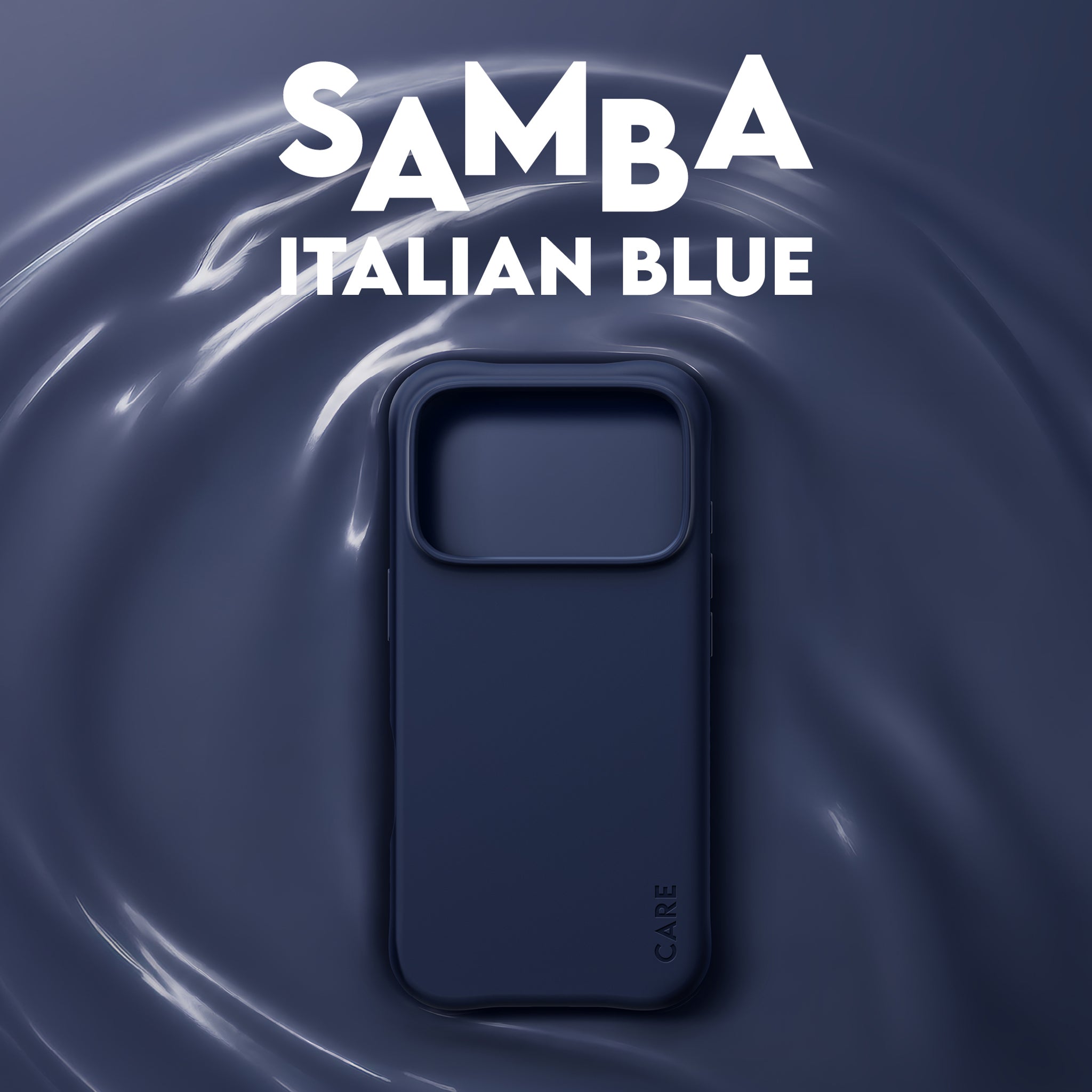 CARE™ by PanzerGlass® Samba Case Italian Blue m. MagSafe iPhone 18 Pro | 17 Pro