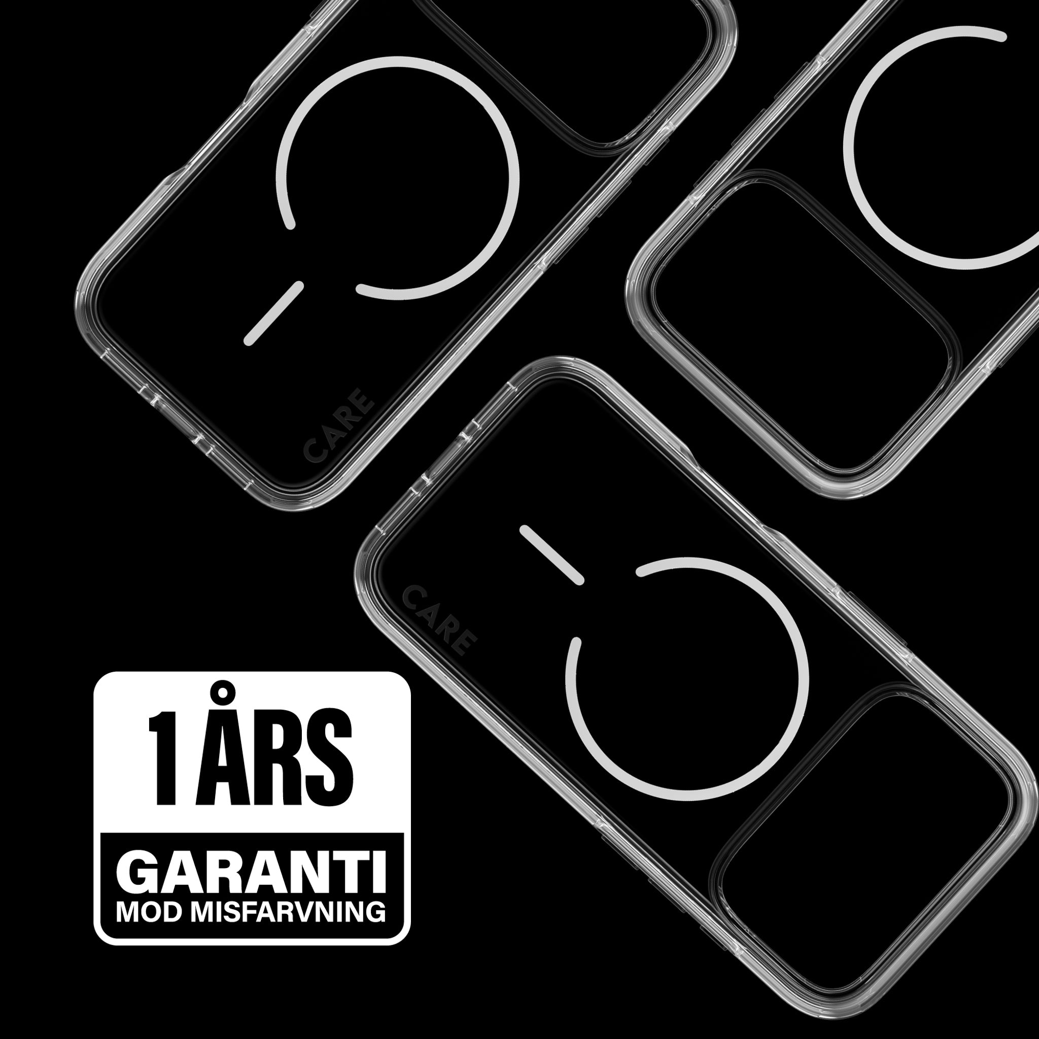 CARE™ by PanzerGlass® Urban Explorer Case Transparent m. Hvid Magsafe iPhone 18 Pro | 17 Pro