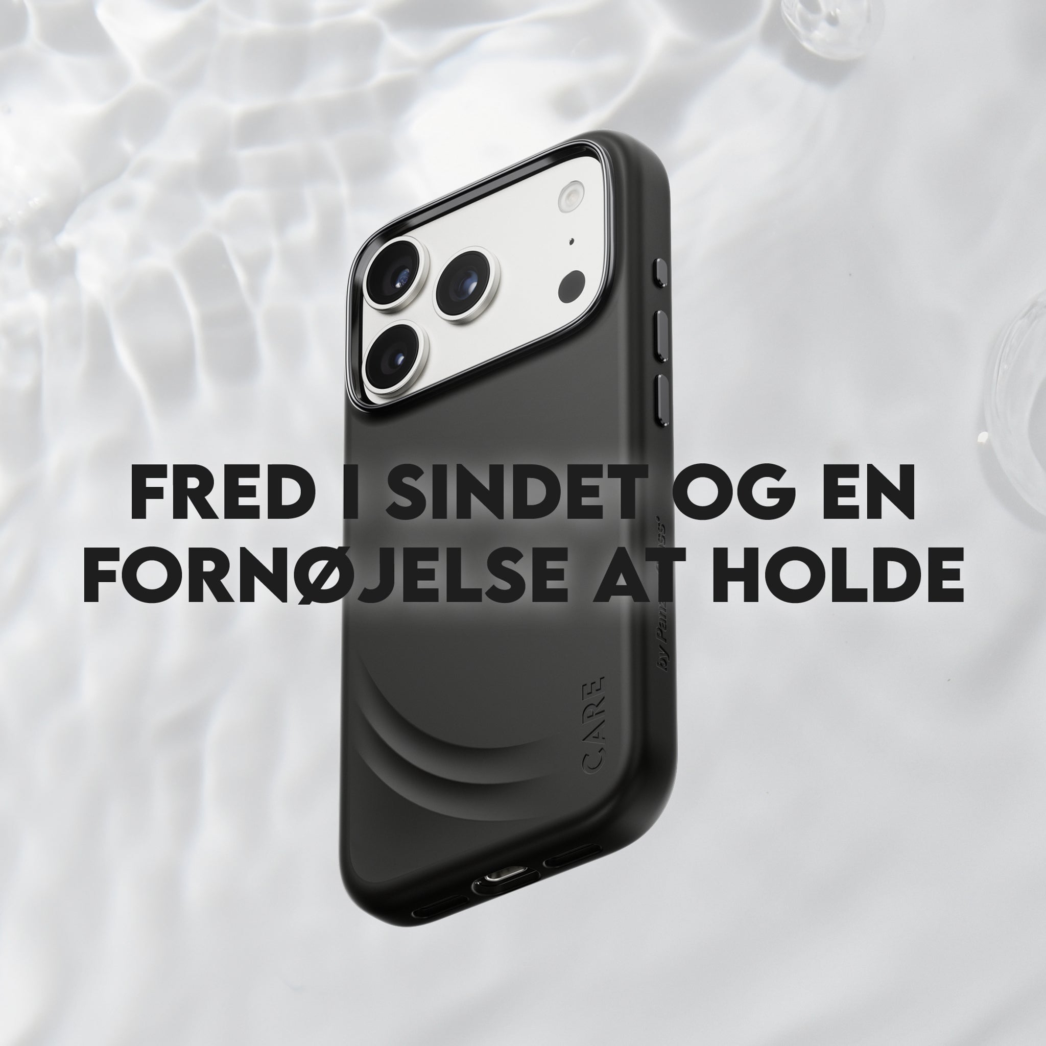 CARE™ by PanzerGlass® Flow Case Sort m. MagSafe iPhone 18 Pro Max | 17 Pro Max