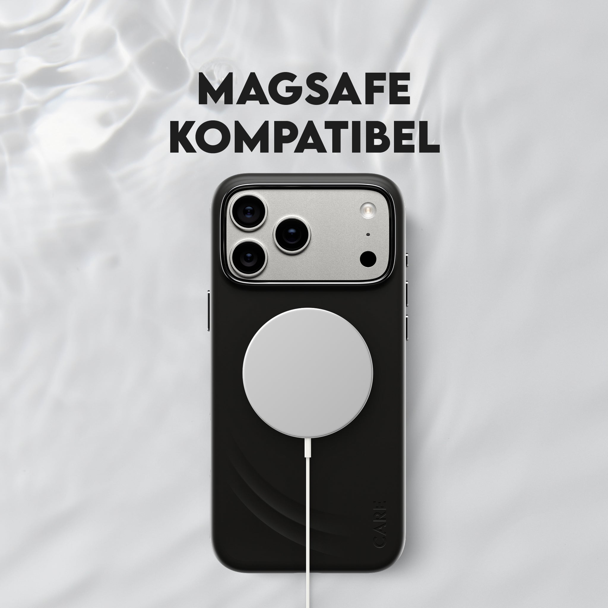 CARE™ by PanzerGlass® Flow Case Sort m. MagSafe iPhone 18 Pro Max | 17 Pro Max