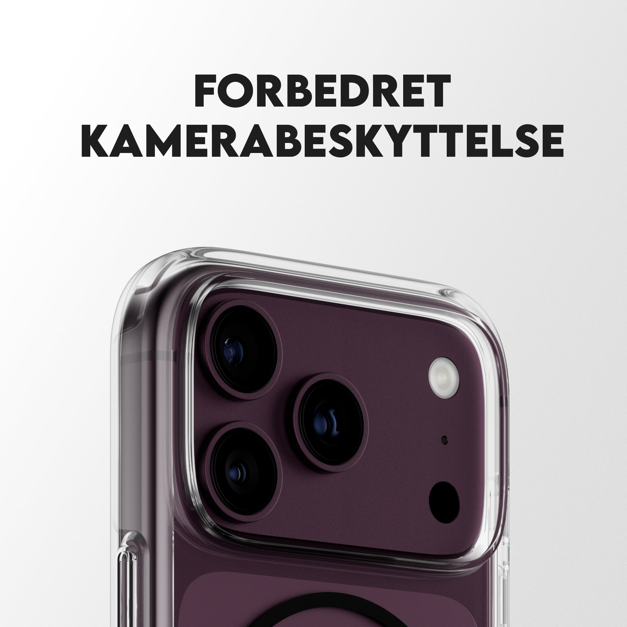 CARE™ by PanzerGlass® Urban Explorer Case Transparent m. Sort MagSafe iPhone 18 Pro Max | 17 Pro Max