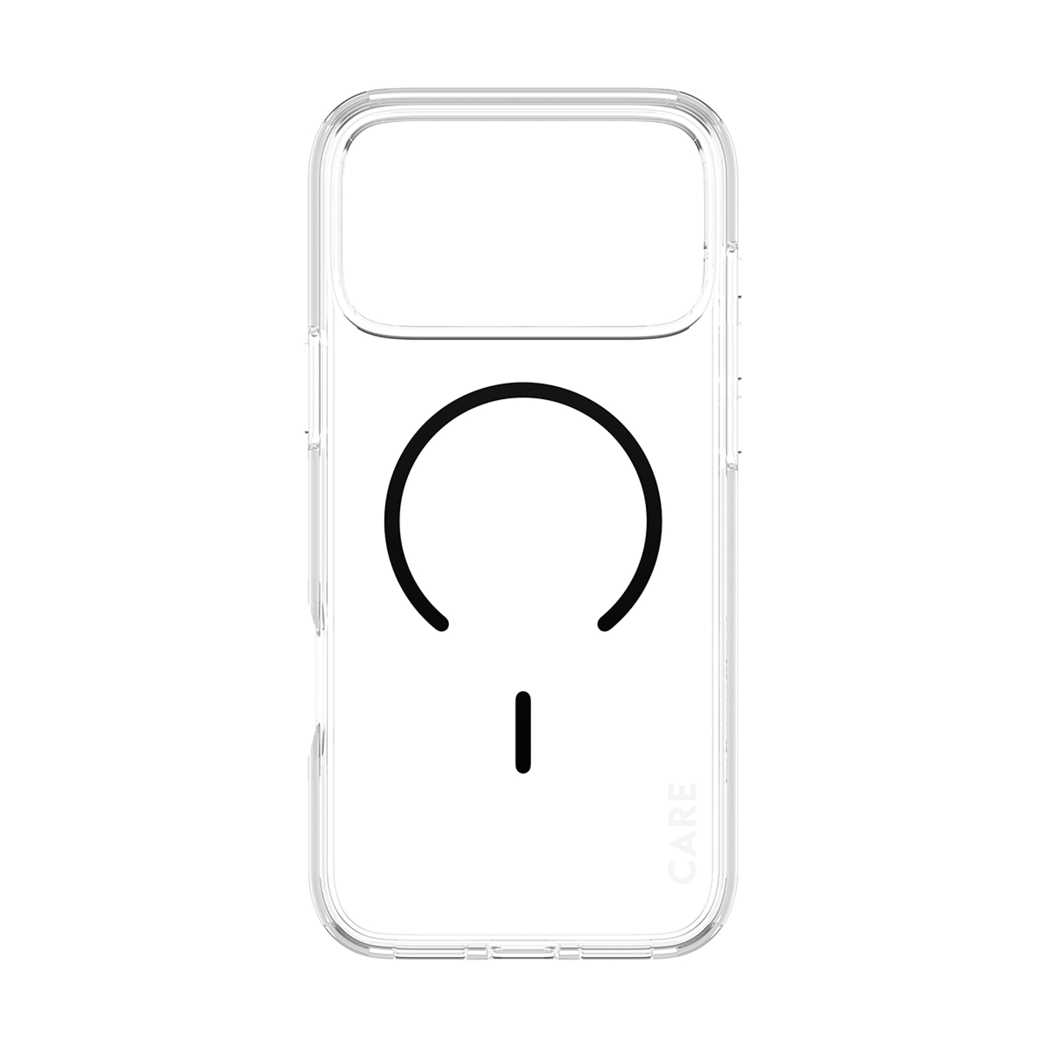CARE™ by PanzerGlass® Urban Explorer Case Transparent m. Sort MagSafe iPhone 18 Pro Max | 17 Pro Max