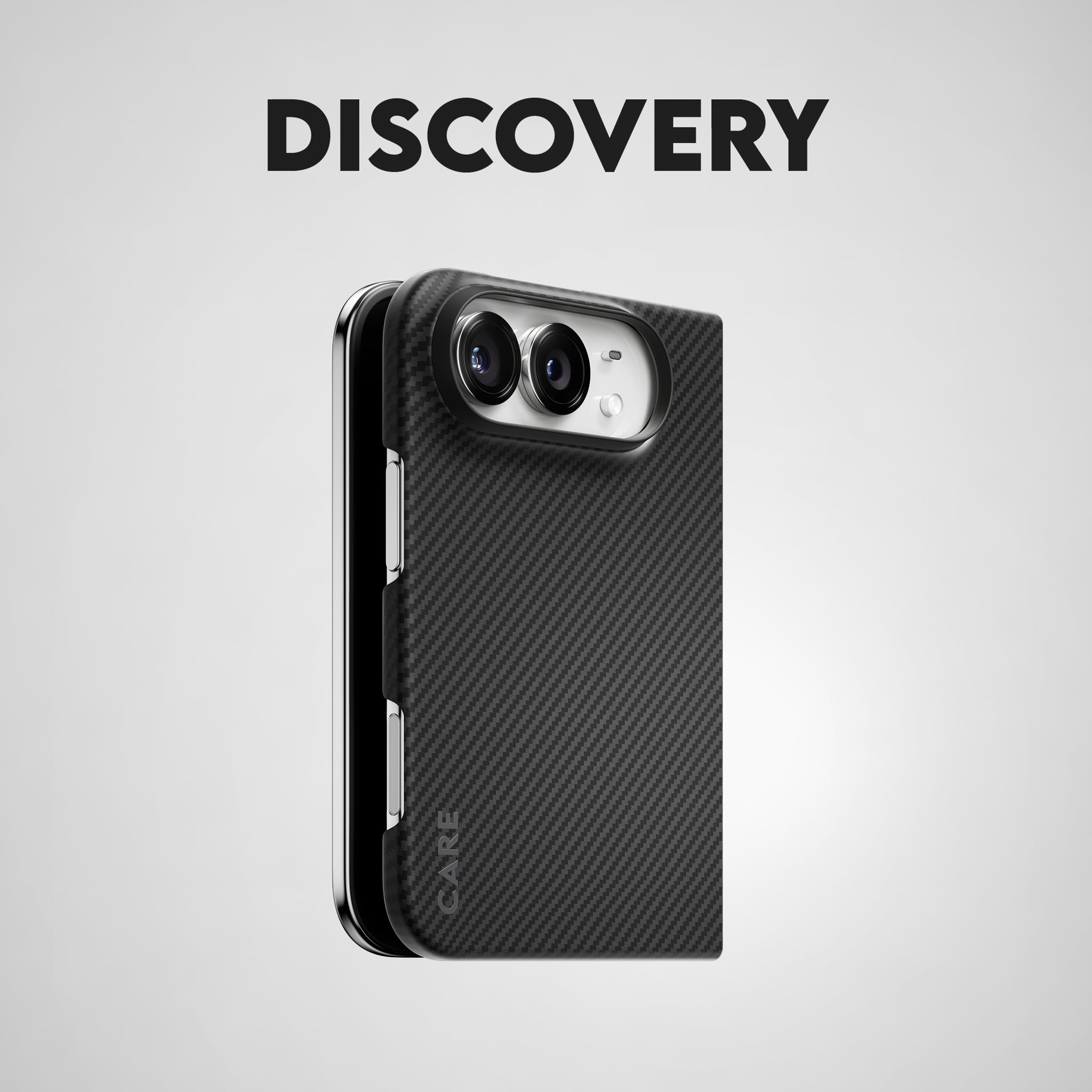 CARE™ by PanzerGlass® Discovery Case Sort & Grå m. MagSafe iPhone Duo