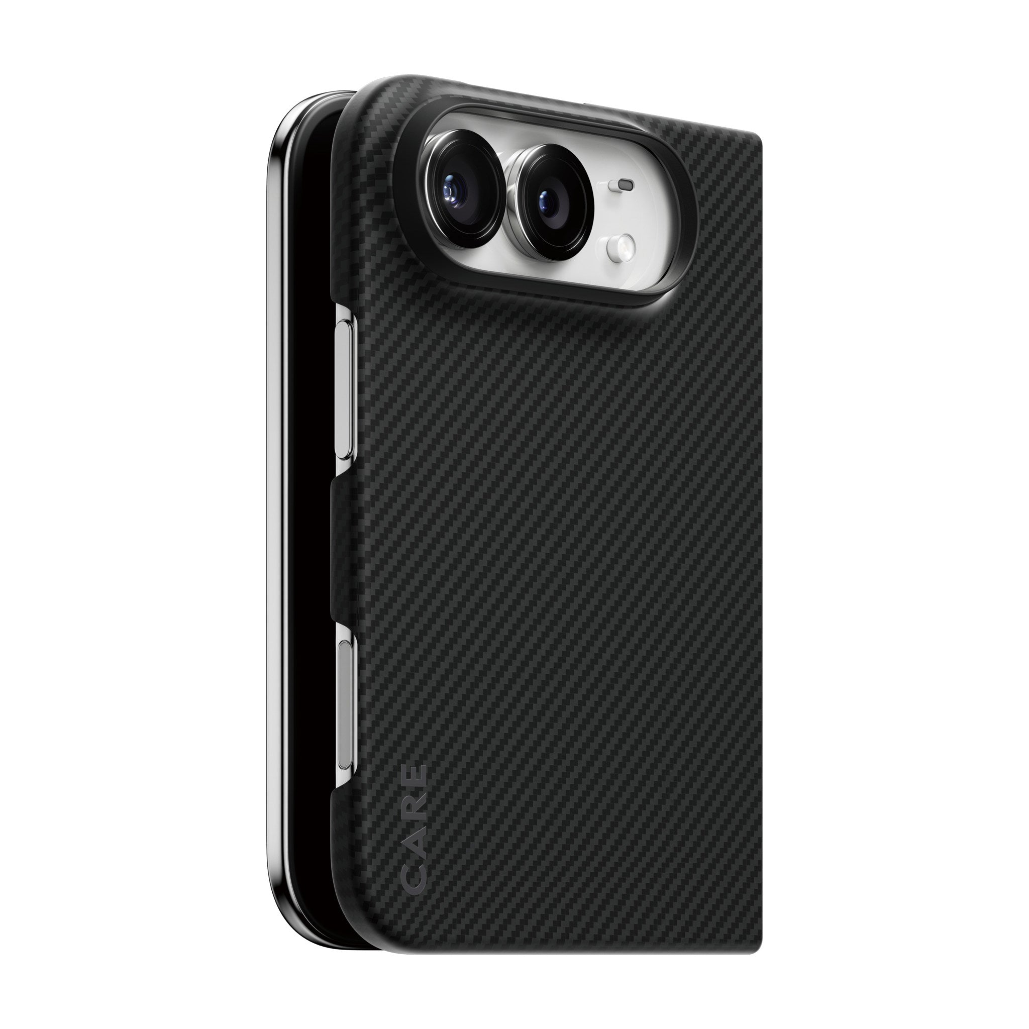 CARE™ by PanzerGlass® Discovery Case Sort & Grå m. MagSafe iPhone 2026 Fold