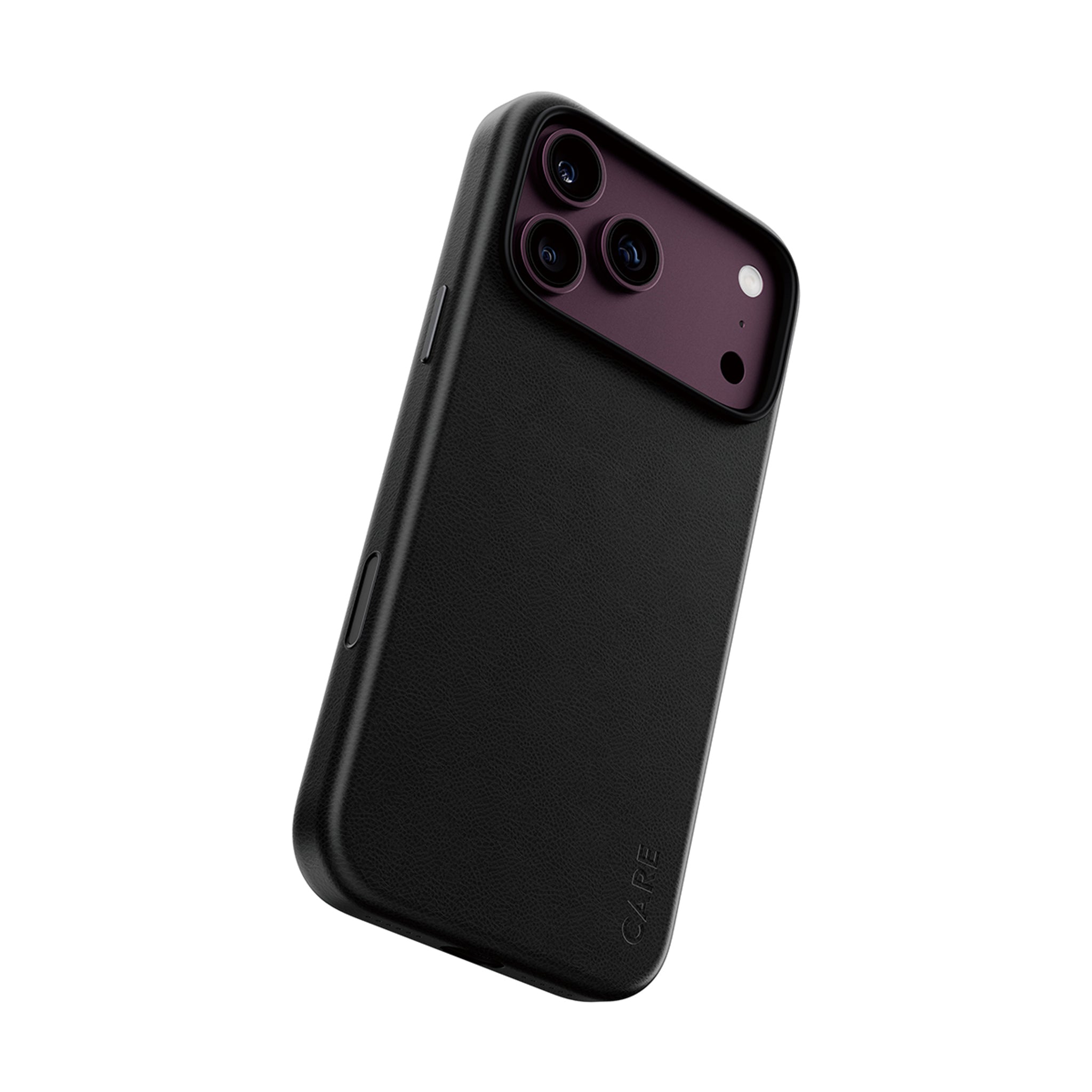 CARE™ by PanzerGlass® Solo Vegan Leather Case Sort m. MagSafe iPhone 18 Pro Max | 17 Pro Max
