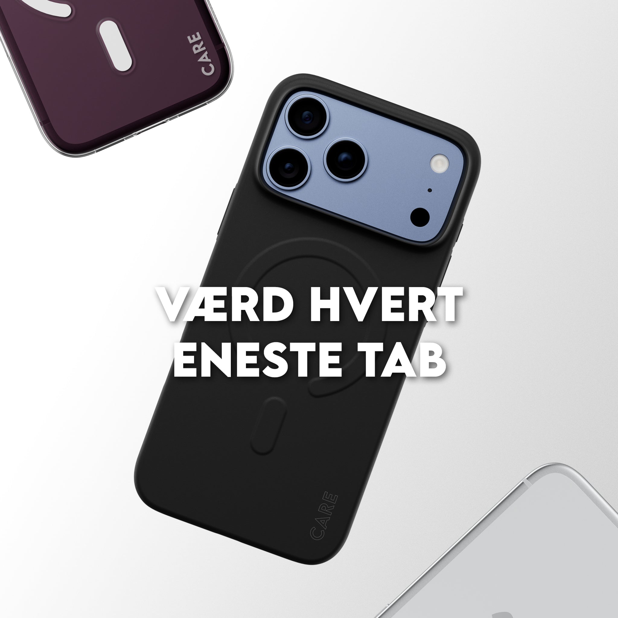 CARE™ by PanzerGlass® SL1M Case Sort m. MagSafe iPhone 18 Pro | 17 Pro