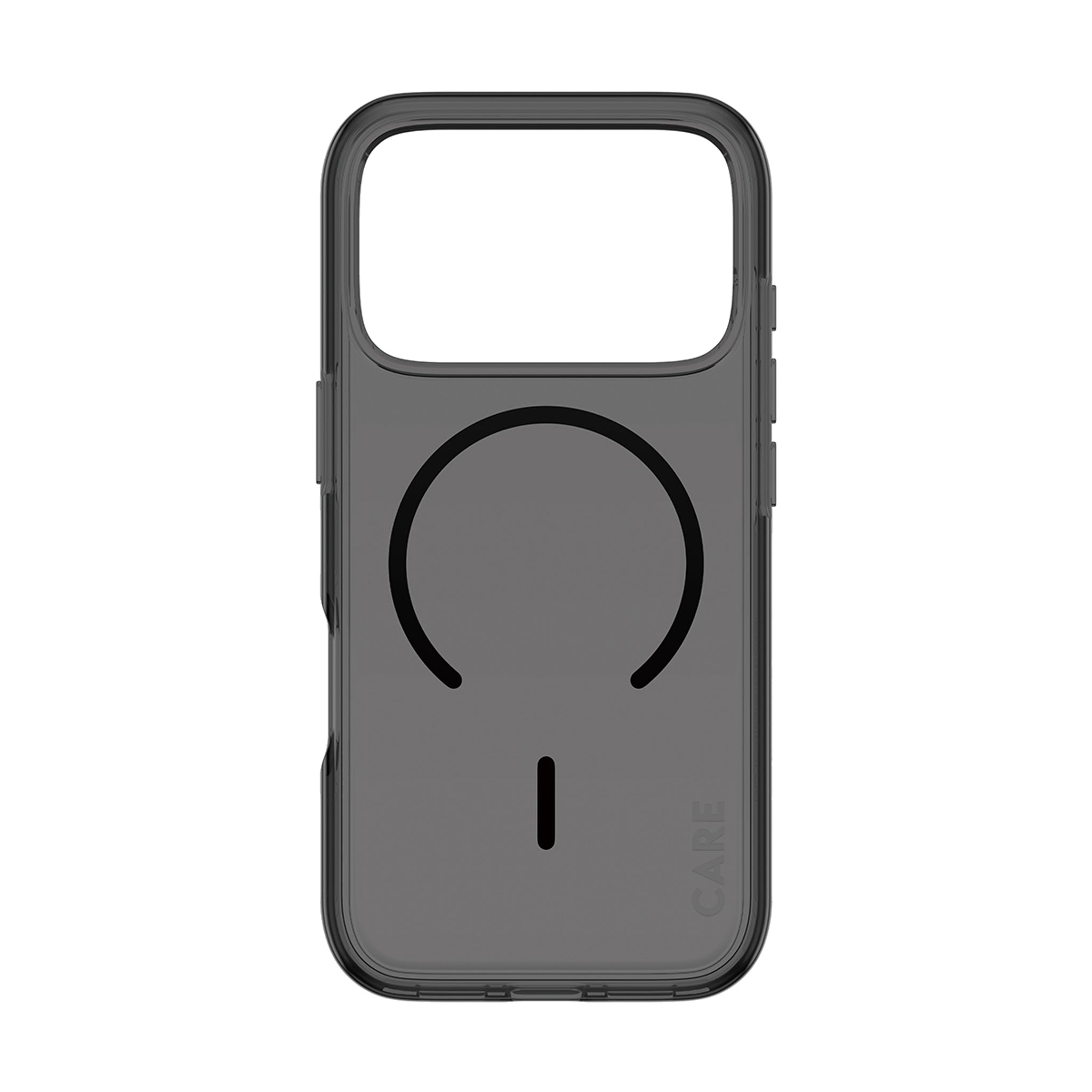 CARE™ by PanzerGlass® Smokey Case m. Sort MagSafe iPhone 18 Pro | 17 Pro