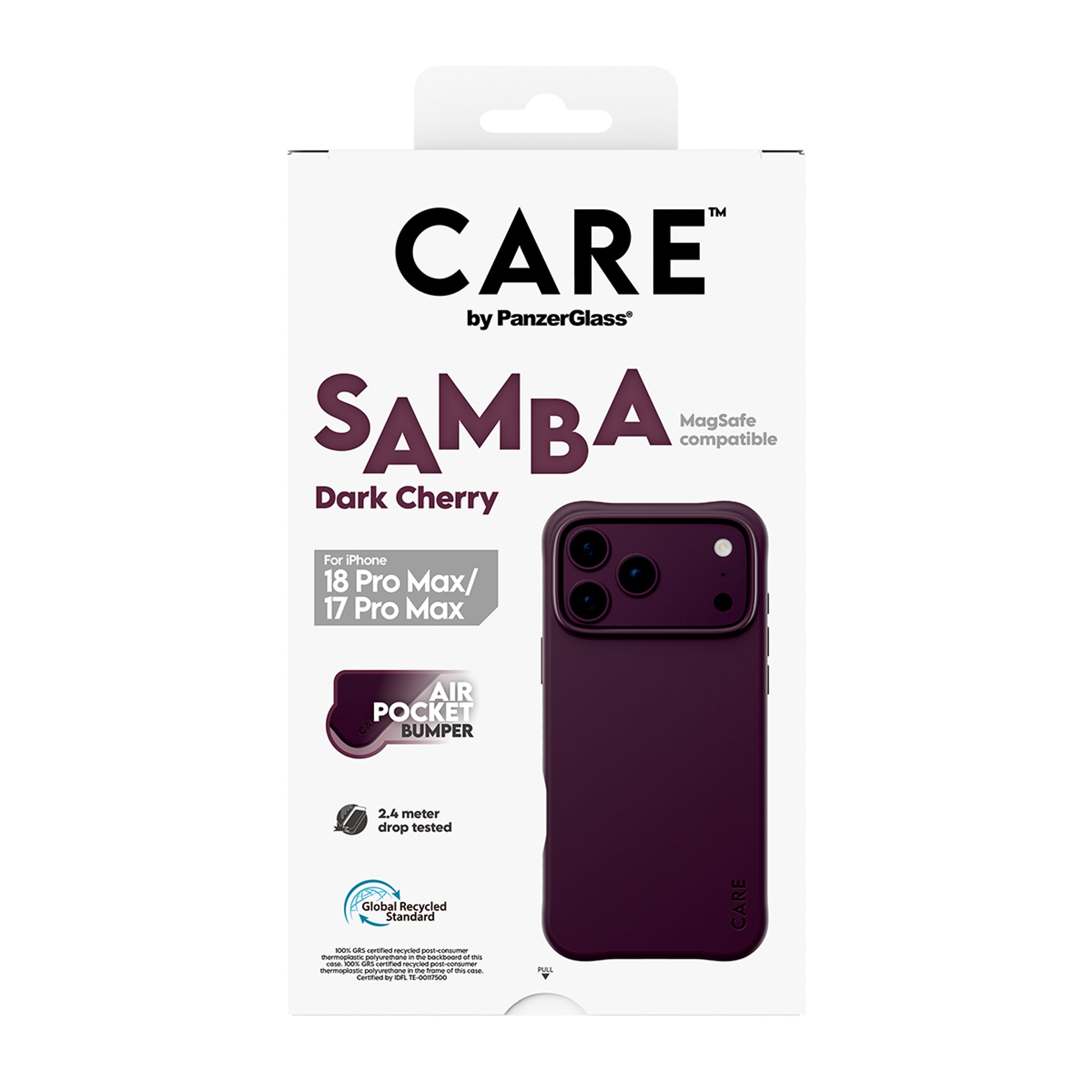 CARE™ by PanzerGlass® Samba Case Deep Purple m. MagSafe iPhone 18 Pro Max | 17 Pro Max