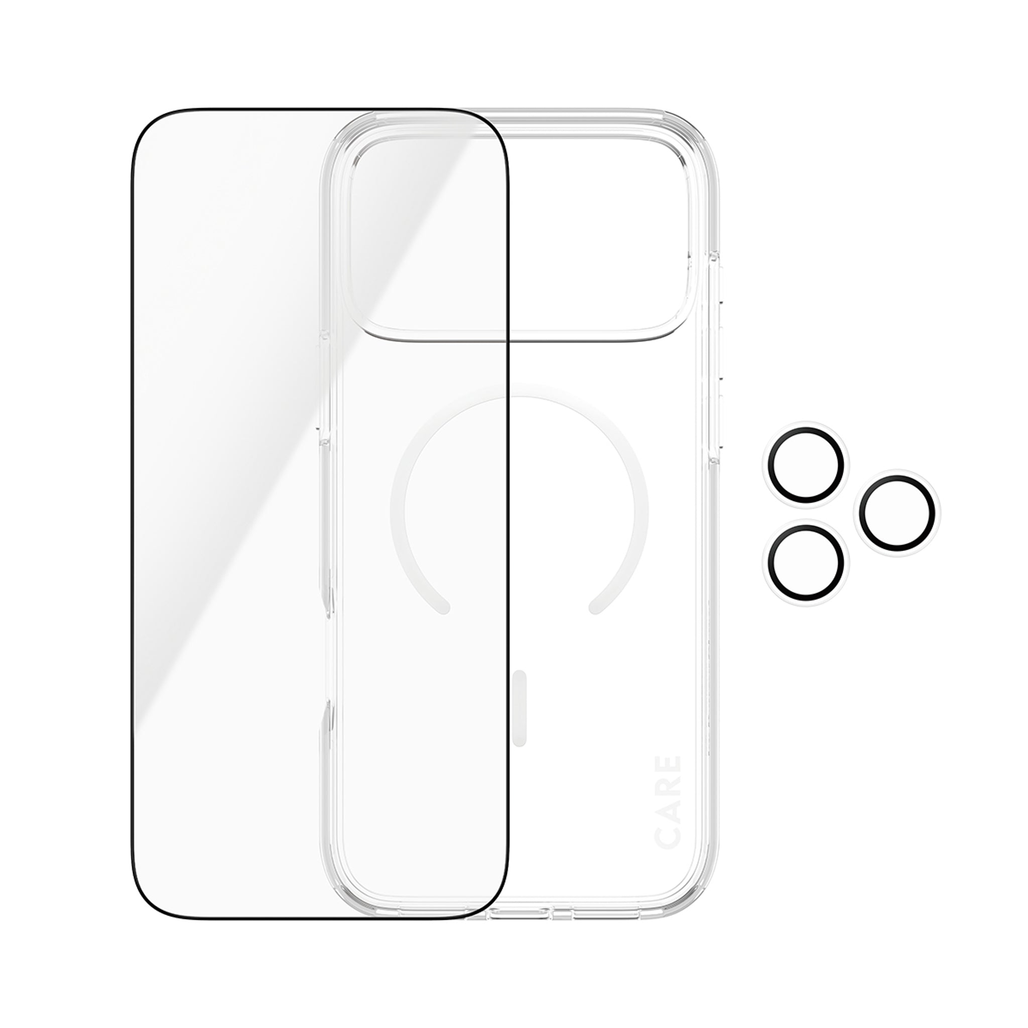 PanzerGlass® | CARE™ by PanzerGlass® Flagship 3-in-1 Pakke iPhone 18 Pro Max