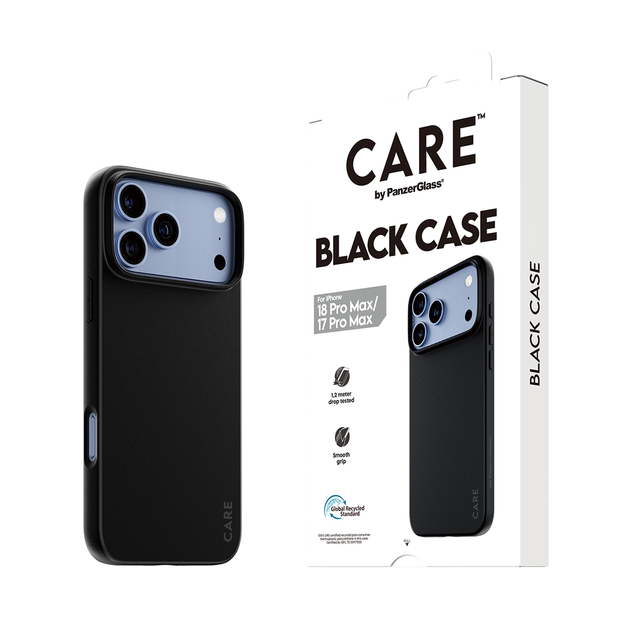 CARE™ by PanzerGlass® TPU Case Sort iPhone 18 Pro Max | 17 Pro Max