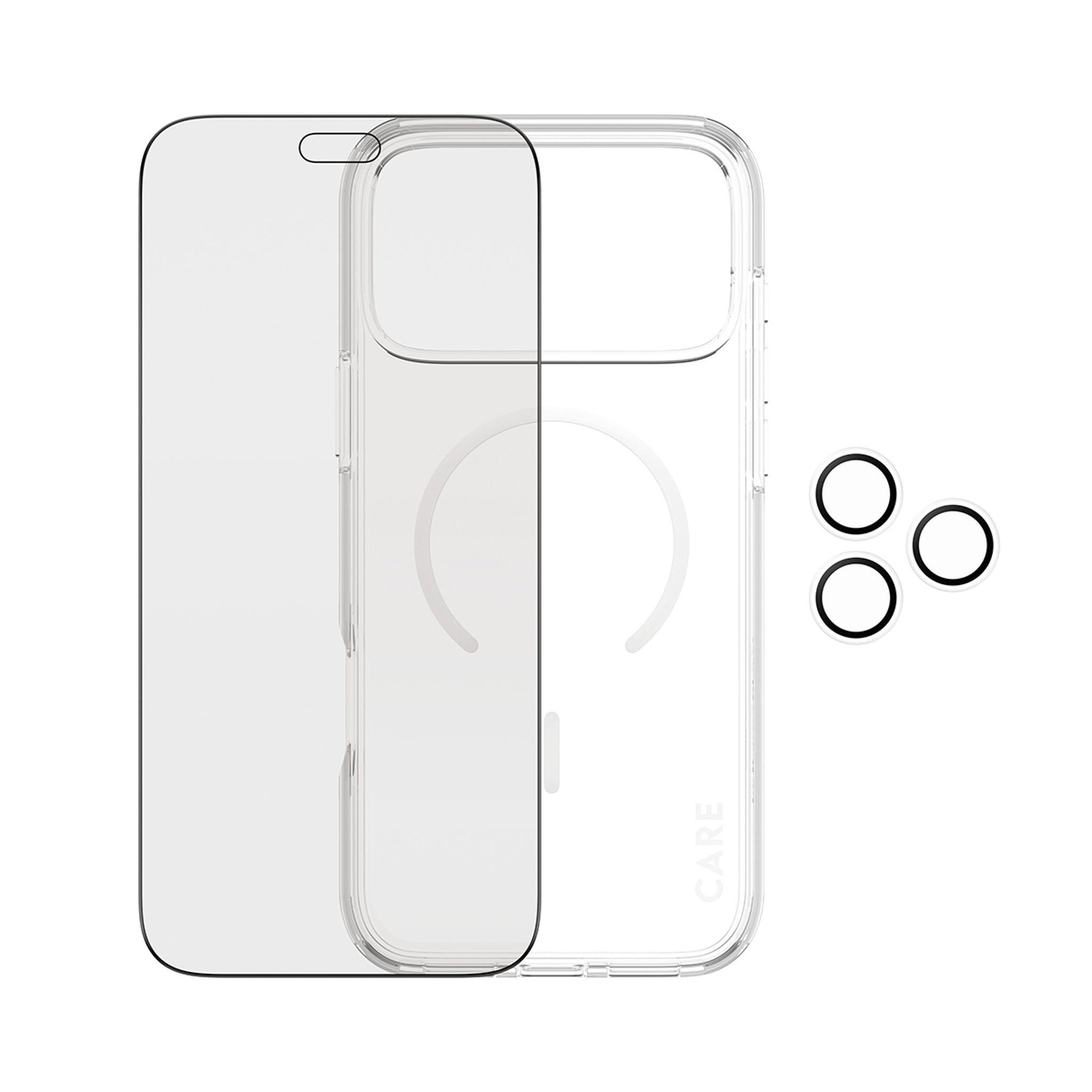 PanzerGlass® | CARE™ by PanzerGlass® Privacy Flagship 3-in-1 Pakke iPhone 18 Pro Max