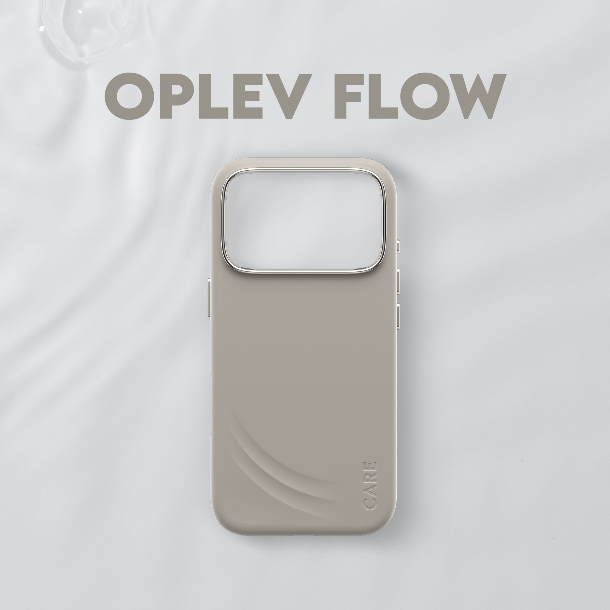 CARE™ by PanzerGlass® Flow Case Vanilla m. MagSafe iPhone 18 Pro | 17 Pro