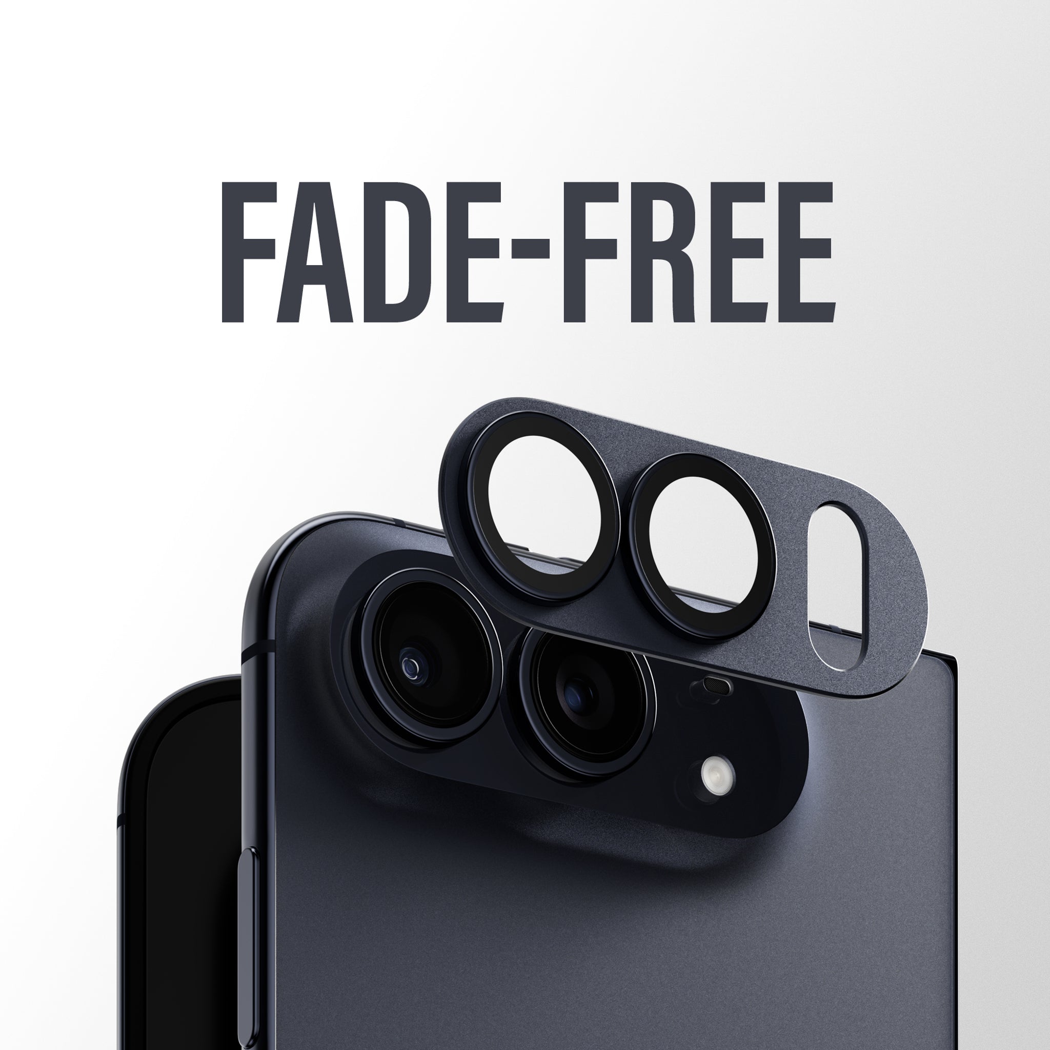 PanzerGlass® Fender Kameralinsebeskytter Midnight iPhone Duo