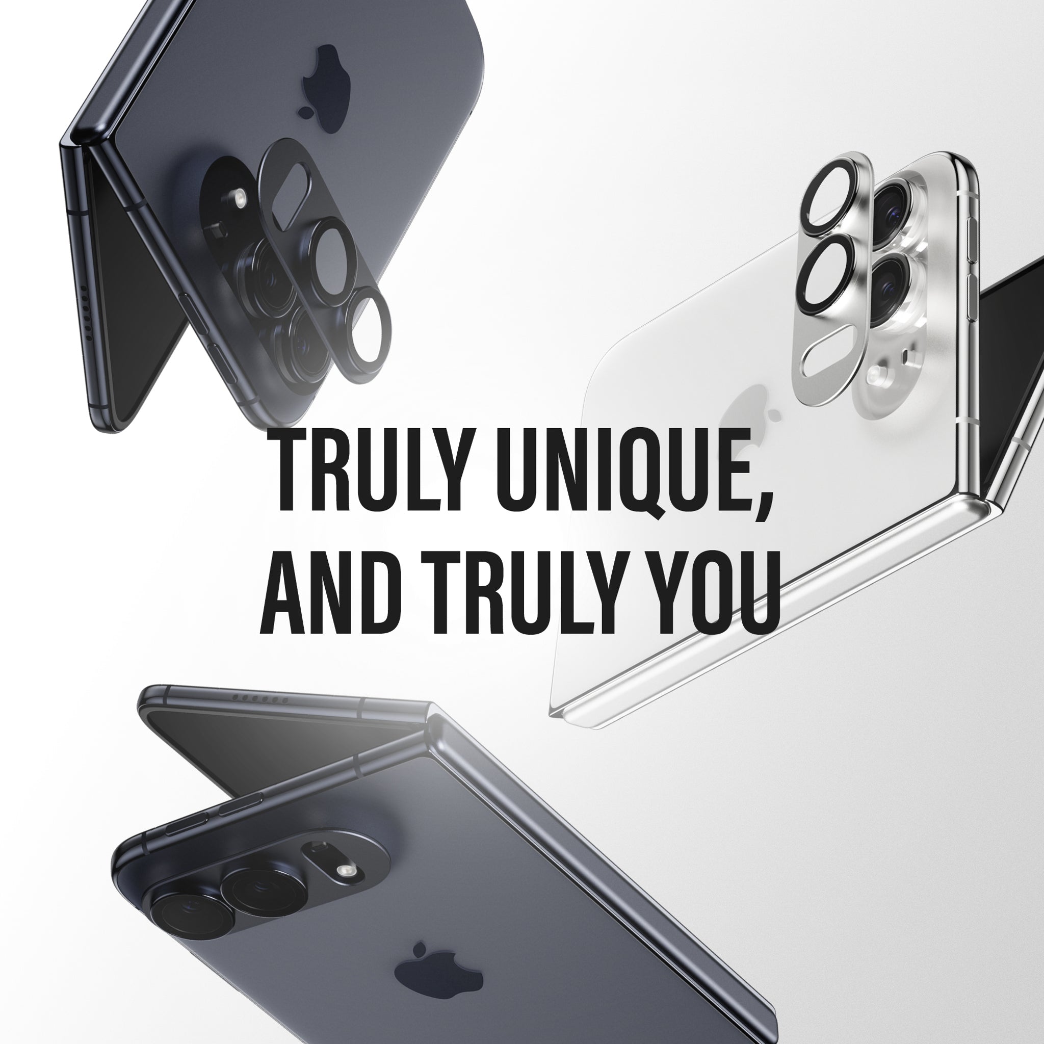 PanzerGlass® Fender Kameralinsebeskytter Midnight iPhone Duo