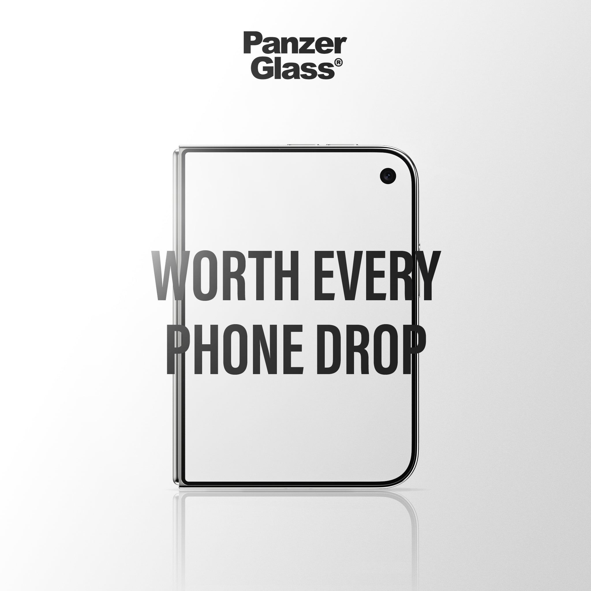 PanzerGlass® Frontskærm Skærmbeskyttelse iPhone Duo | RammeFit m. EasyAligner