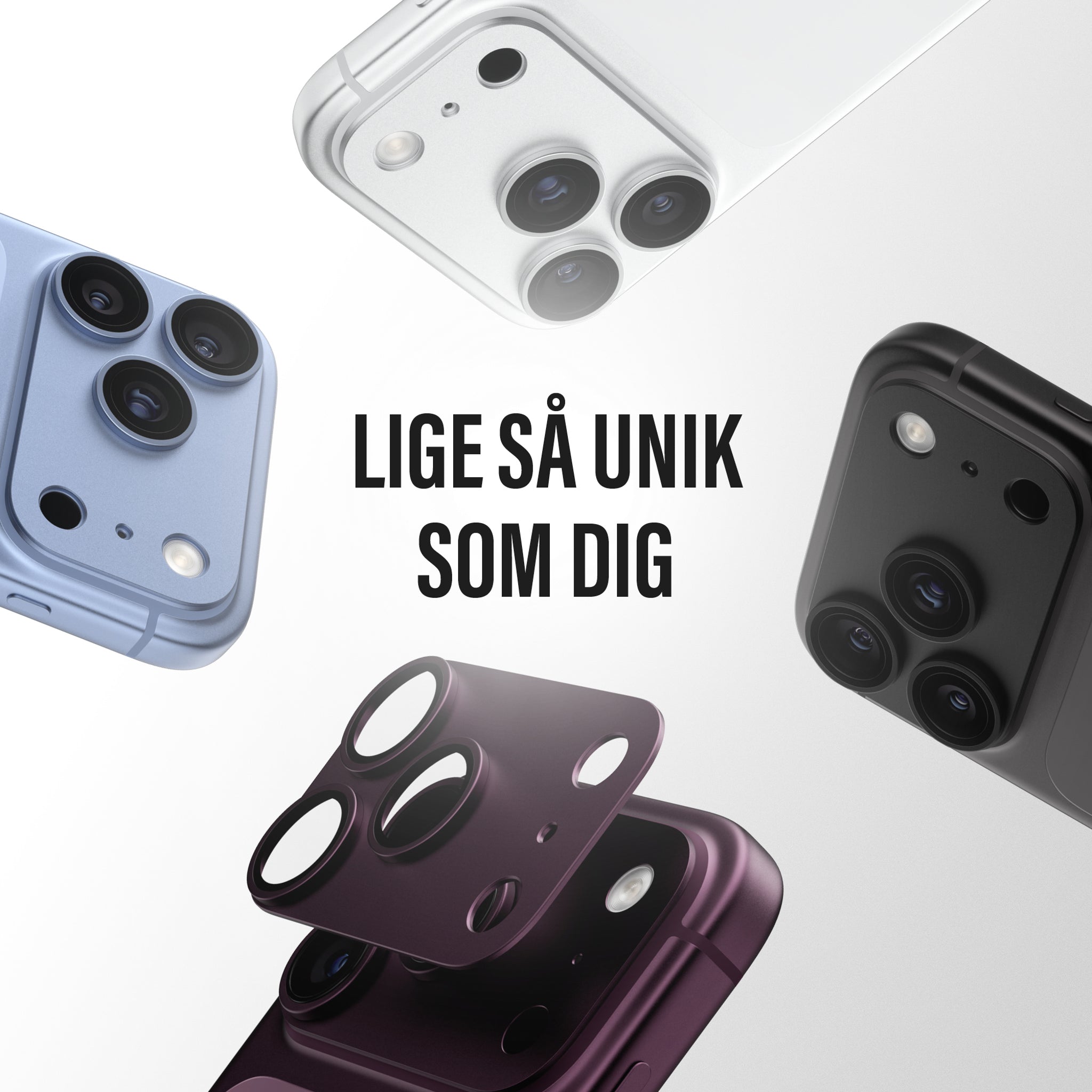 PanzerGlass® Fender Kamerabeskytter Sølv iPhone 18 Pro