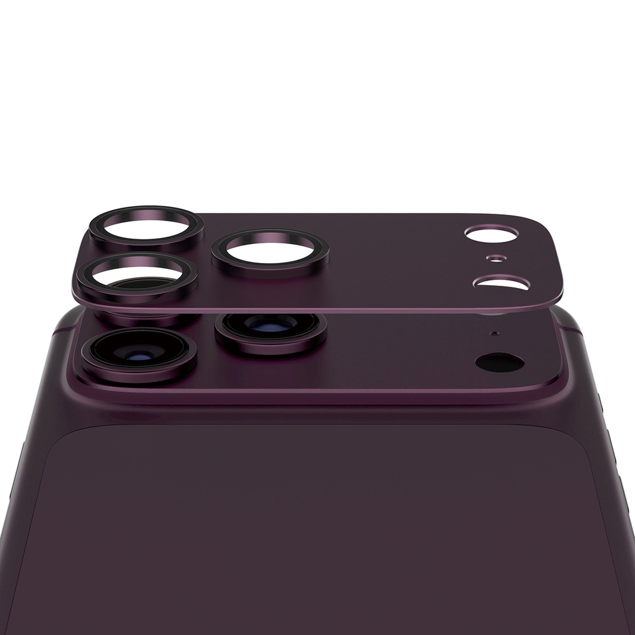 PanzerGlass® Fender Kamerabeskytter Dark Cherry iPhone 18 Pro Max
