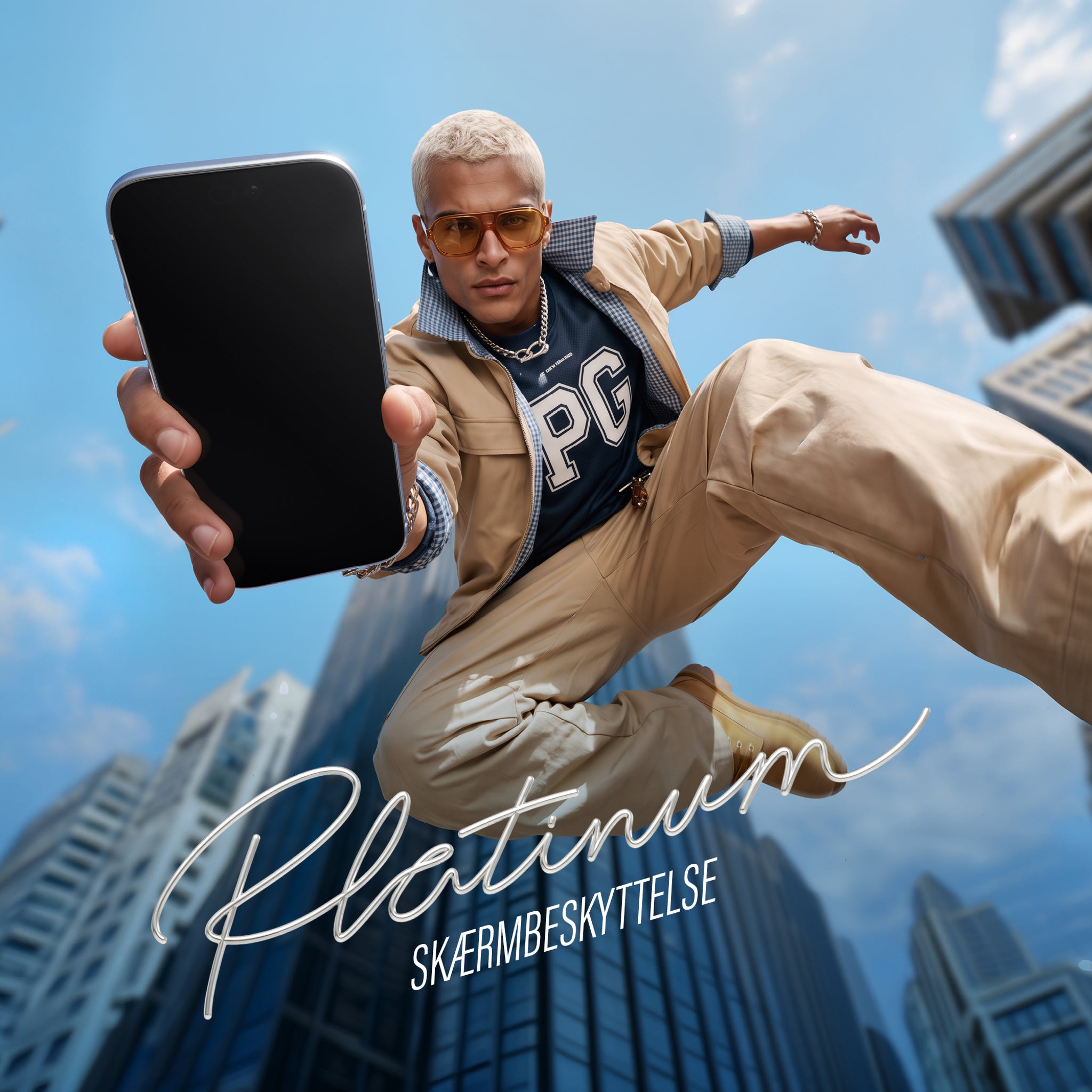 PanzerGlass® Platinum Skærmbeskyttelse iPhone 18 Pro | 17 Pro m. FASTFIT IN-A-BOX