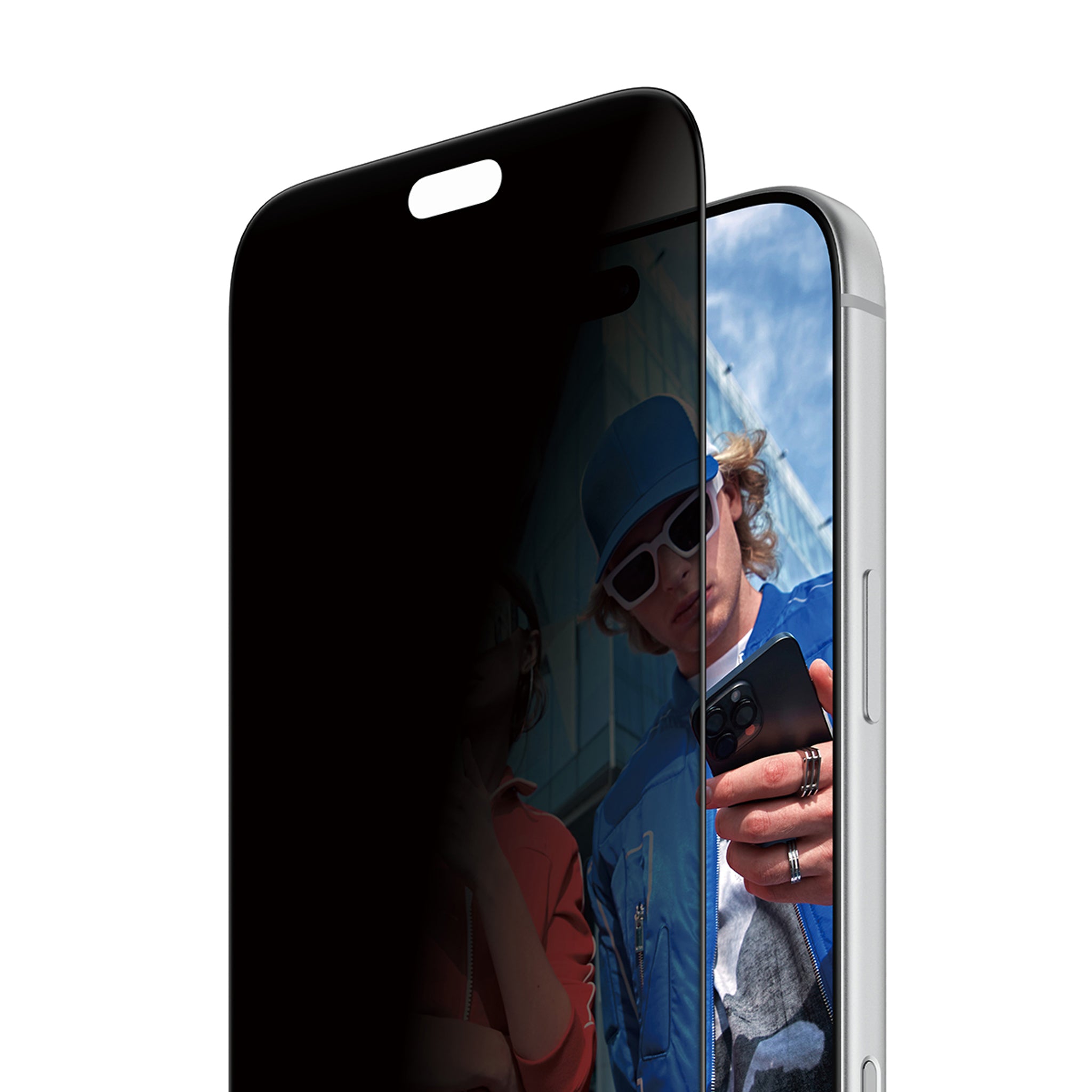 PanzerGlass® 2-Way Privacy Skærmbeskyttelse iPhone 18 Pro Max | Ultra-Wide Fit m. FASTFIT IN-A-BOX